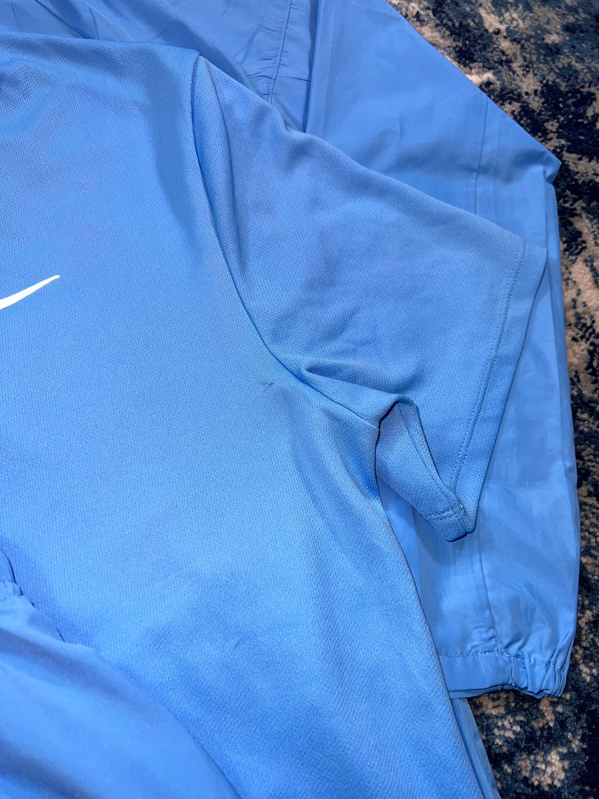 Nike University Blue Repel Miler Windrunner 3 Piece Running Set in University Blue, men's Mixed Sizes – detail view