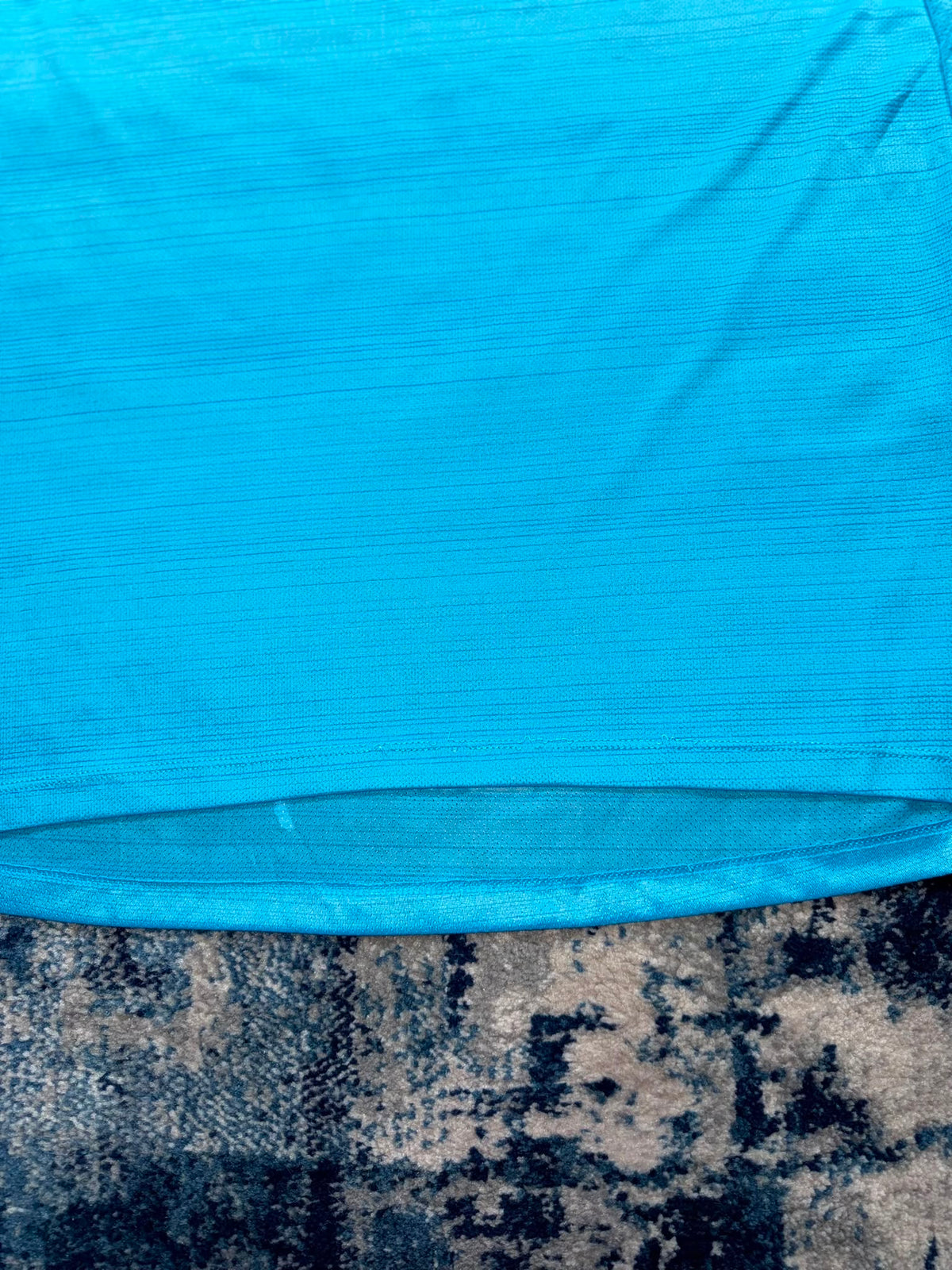 Nike Miler T Shirt / Challenger Shorts Running Gym Set – Baltic blue, Men's Small in Baltic blue, men's Small – detail view
