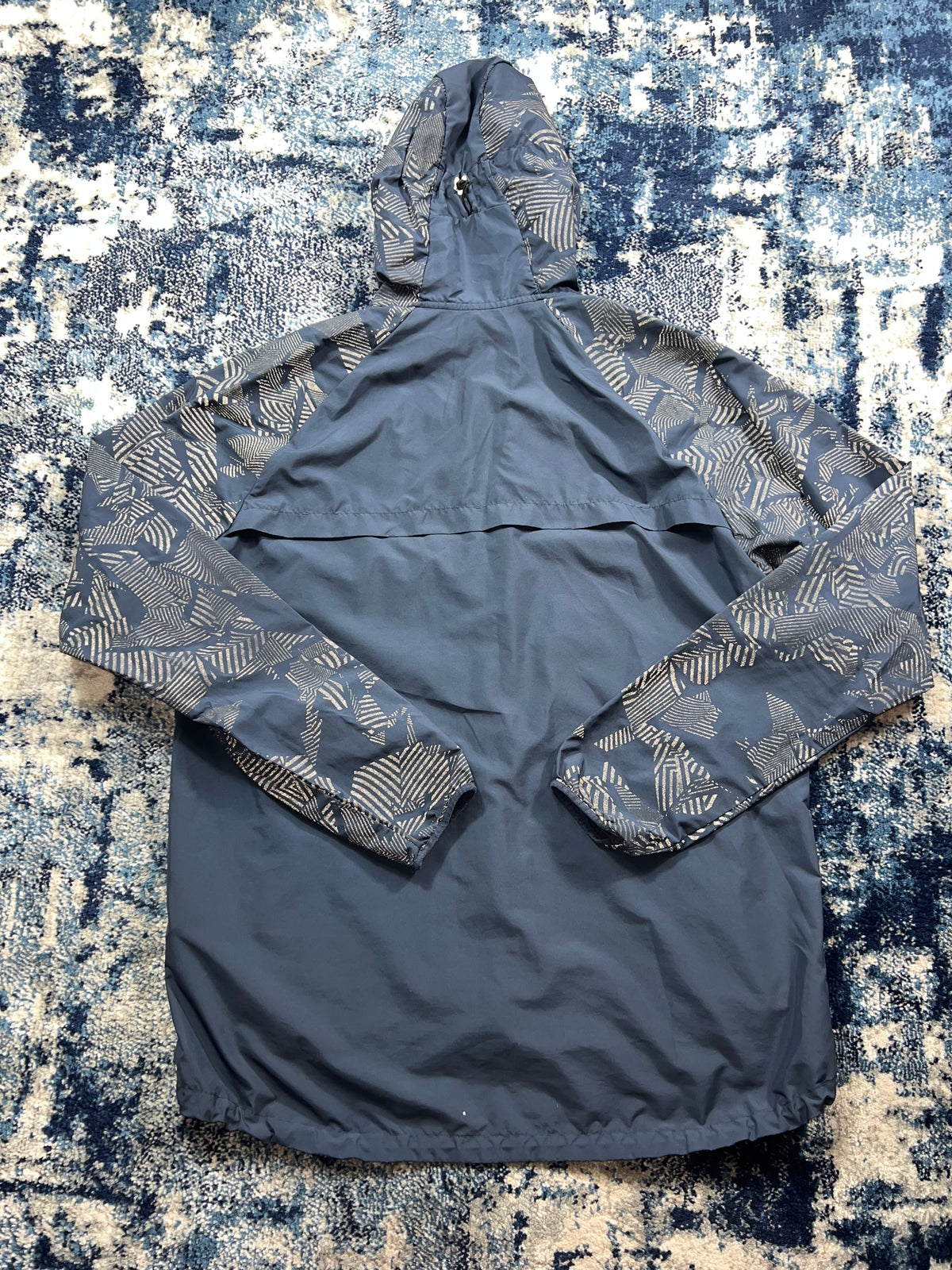 Nike Rare Reflective Windrunner Jacket Navy Blue Men’s Large in Navy Blue, men's Large – detail view
