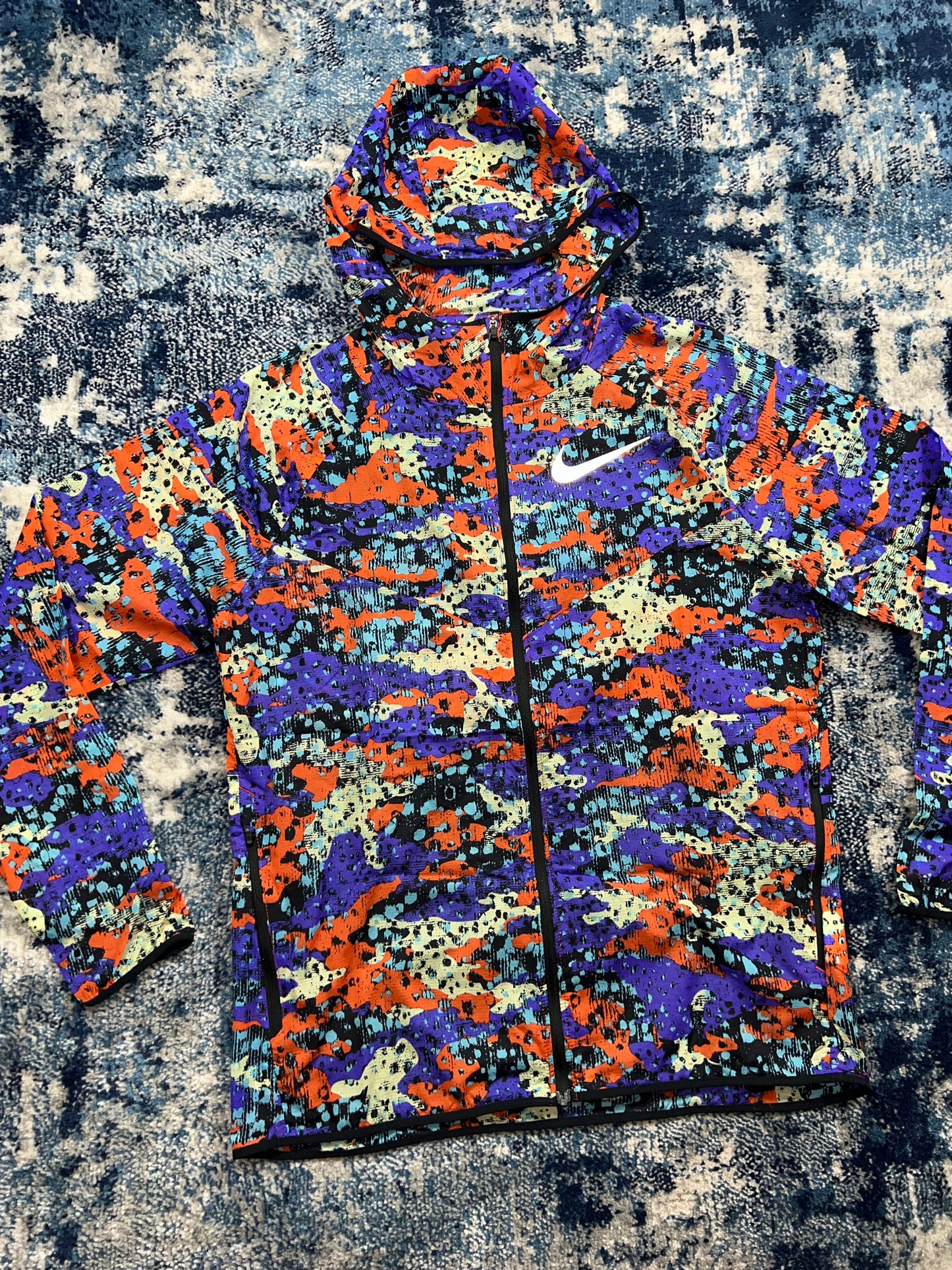 Nike Paintball Tiger Windrunner Jacket Multicolour Men’s Small in Multicolour, men's Mixed Sizes – detail view