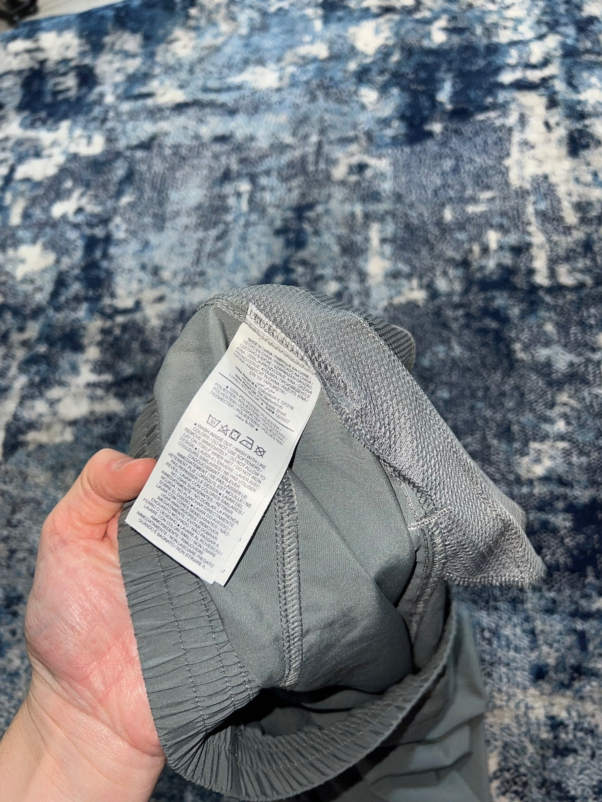 Nike Form Dri Fit Shorts – Gray, Men's Small in Gray, men's Small – detail view