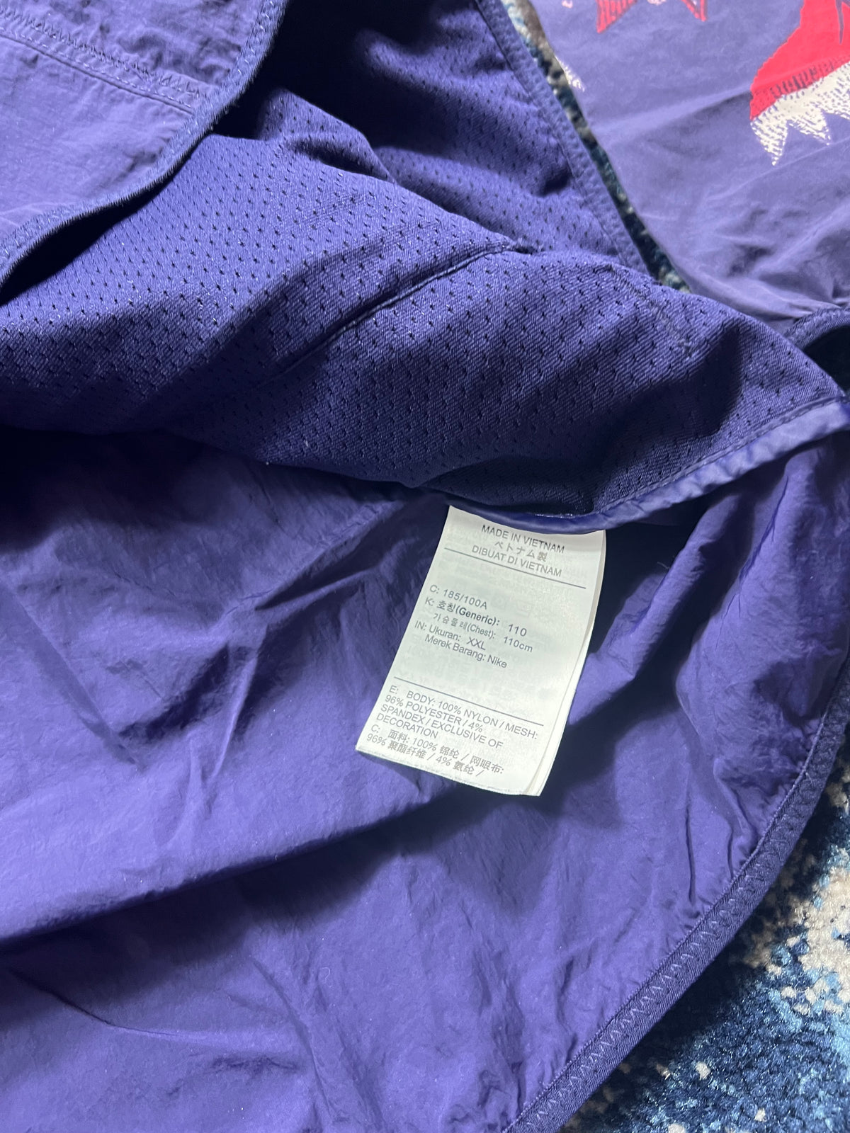 Nike Wild Run Purple Dragon Windrunner & Dri-FIT Bottoms Tracksuit Set – Purple / Multicolour in Purple / Multicolour…