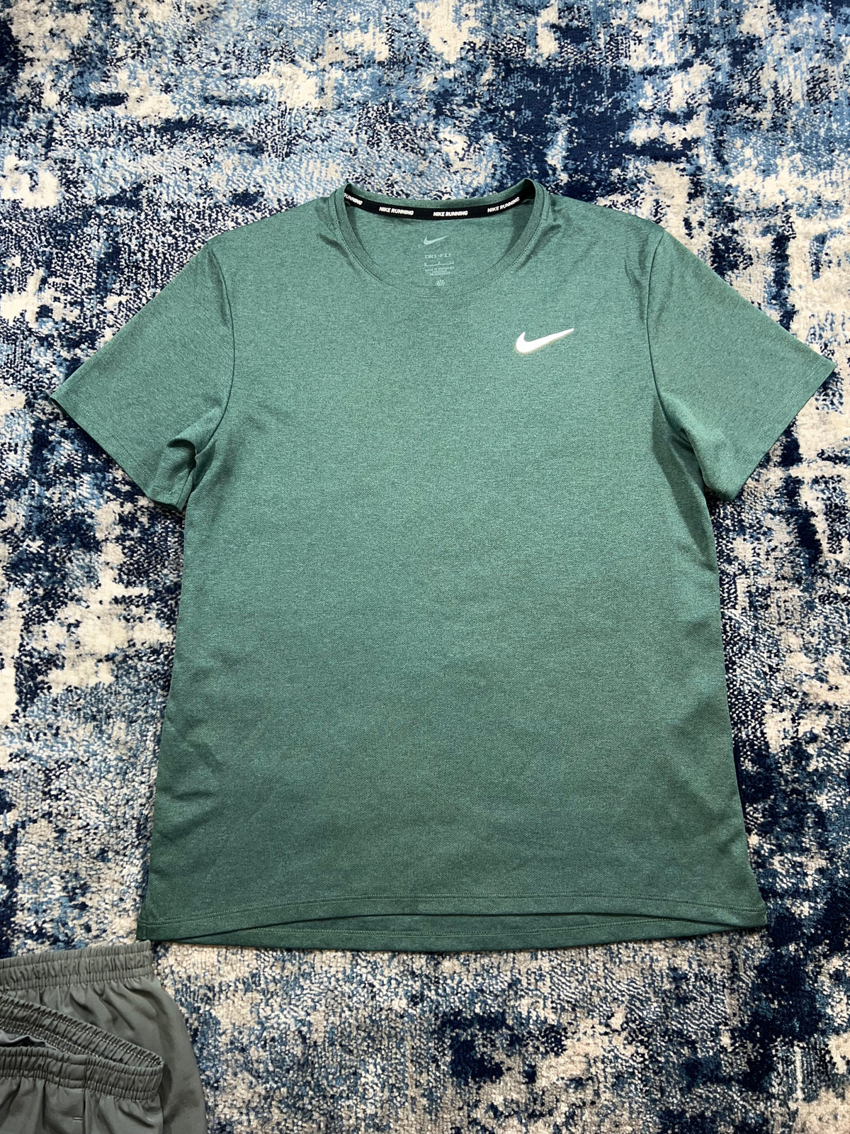 Nike Miler T-Shirt & Challenger 7” Shorts Running Gym Set Teal Green Grey Men’s Small – Teal Green / Grey in Teal Green /…