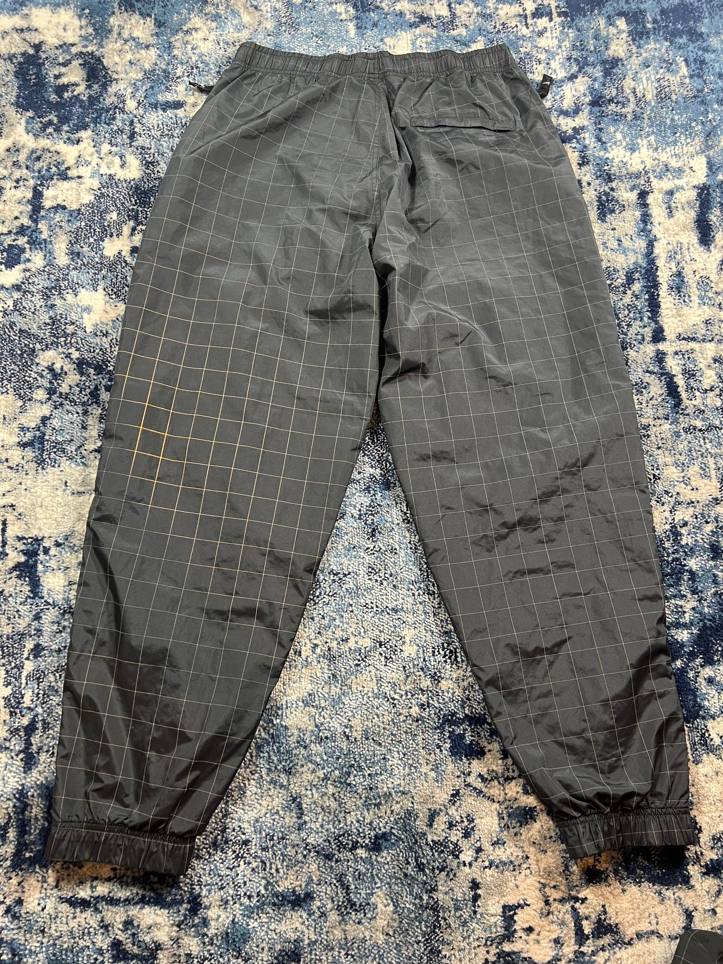 Nike 3M Reflective Windrunner & Lab Tracksuit Bottoms Set Black Men’s Large in Black, men's Large – detail view