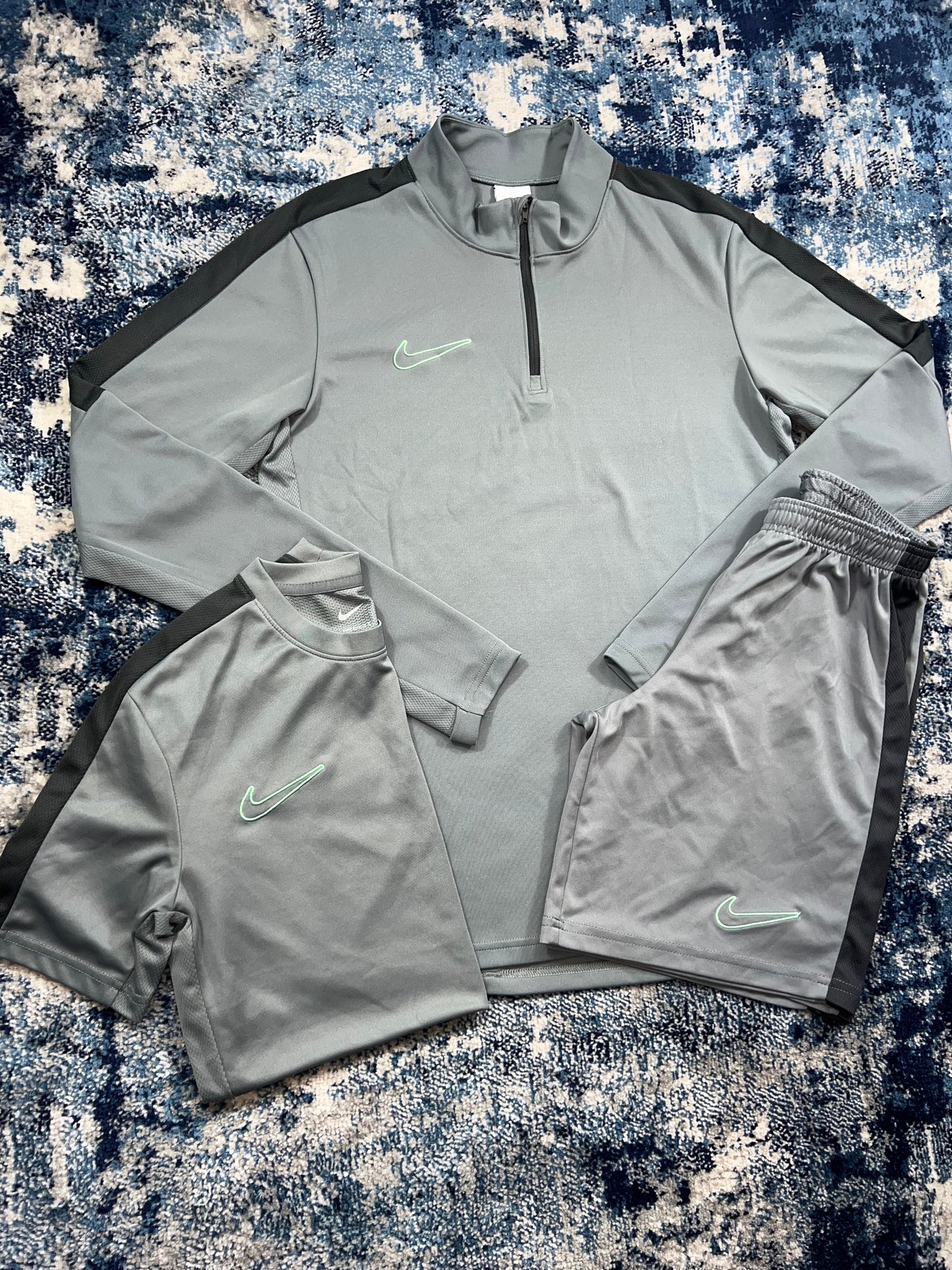 Nike Dri-FIT Academy 3 Piece 1/4 Zip Tracksuit Training Set – Men's Small in Colour Not Provided, men's Small – alternate…