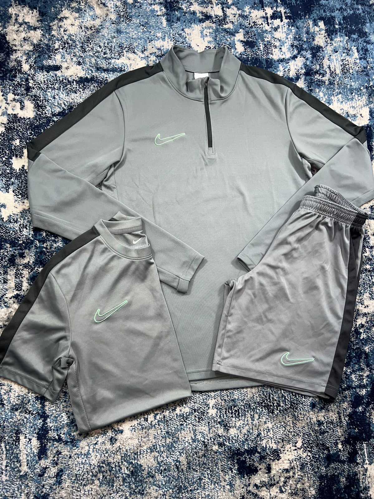 Nike Dri-FIT Academy 3 Piece 1/4 Zip Tracksuit Training Set – Men's Small in Colour Not Provided, men's Small – alternate…
