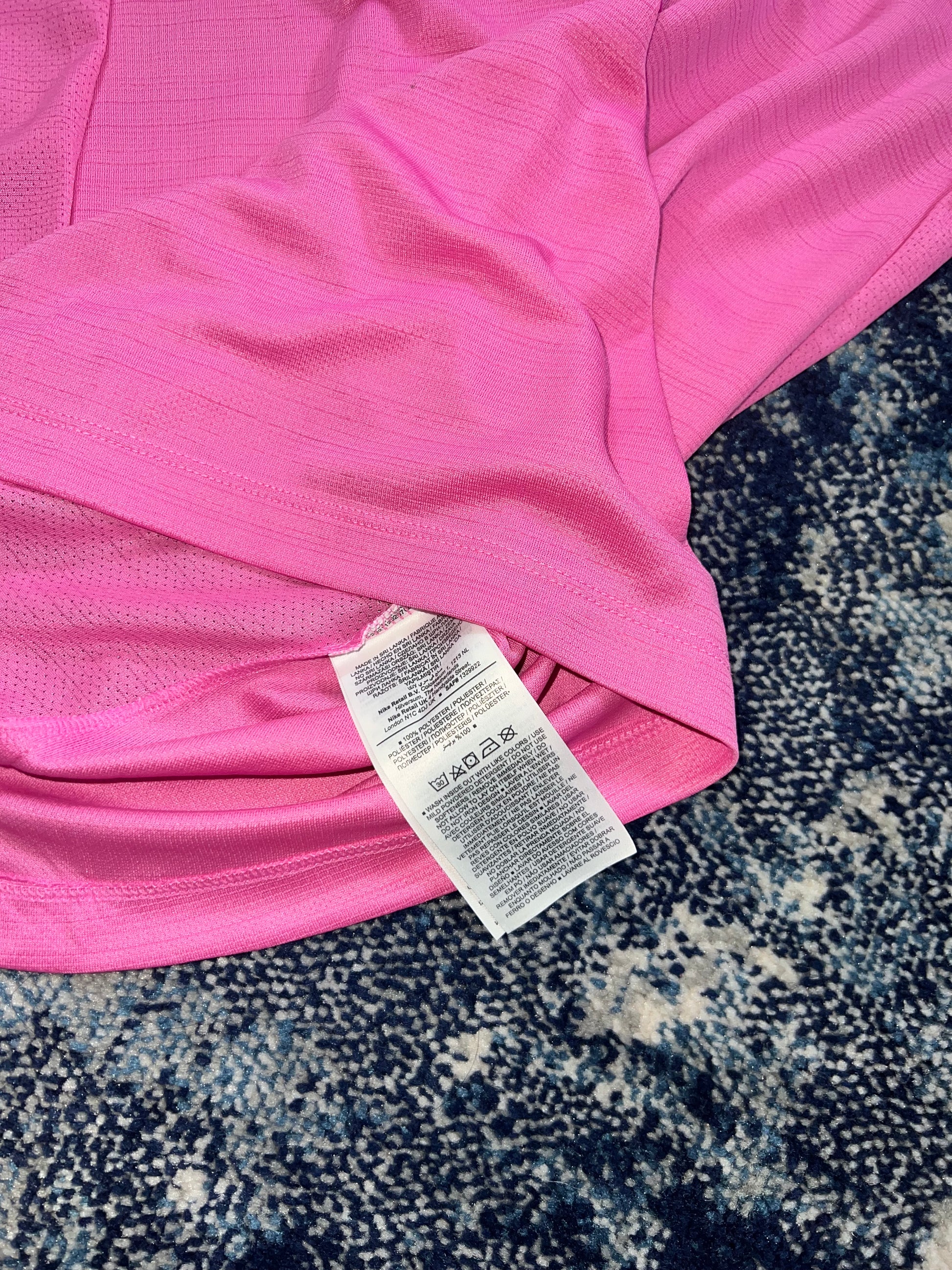Nike Miler Dri-FIT Running T-Shirt – Playful Pink – Men's Small in Playful Pink, men's Small – alternate view