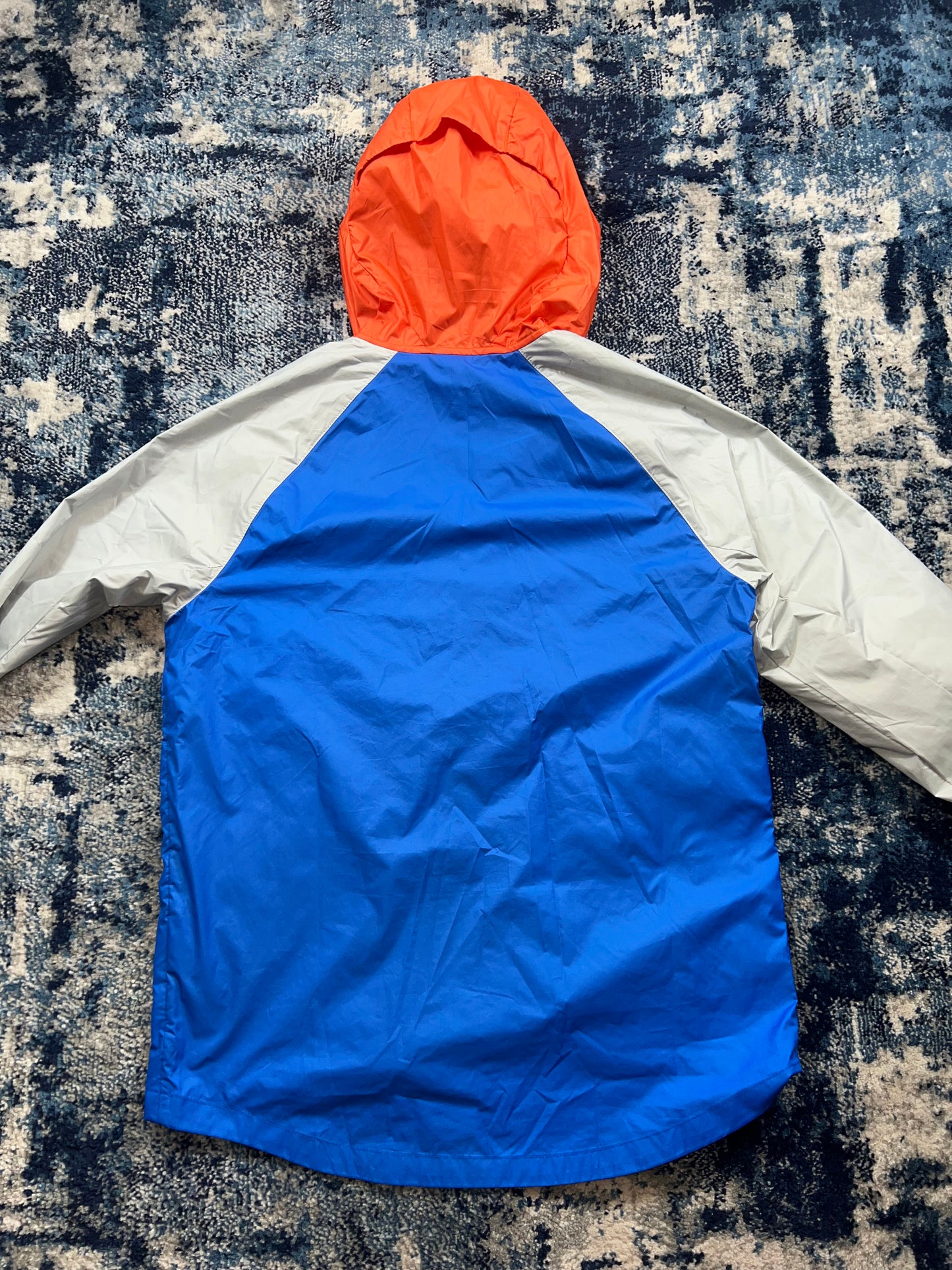Nike Trail Storm-FIT Windrunner Jacket Orange Blue White Men’s Small – Orange / Blue / White in Orange / Blue / White…