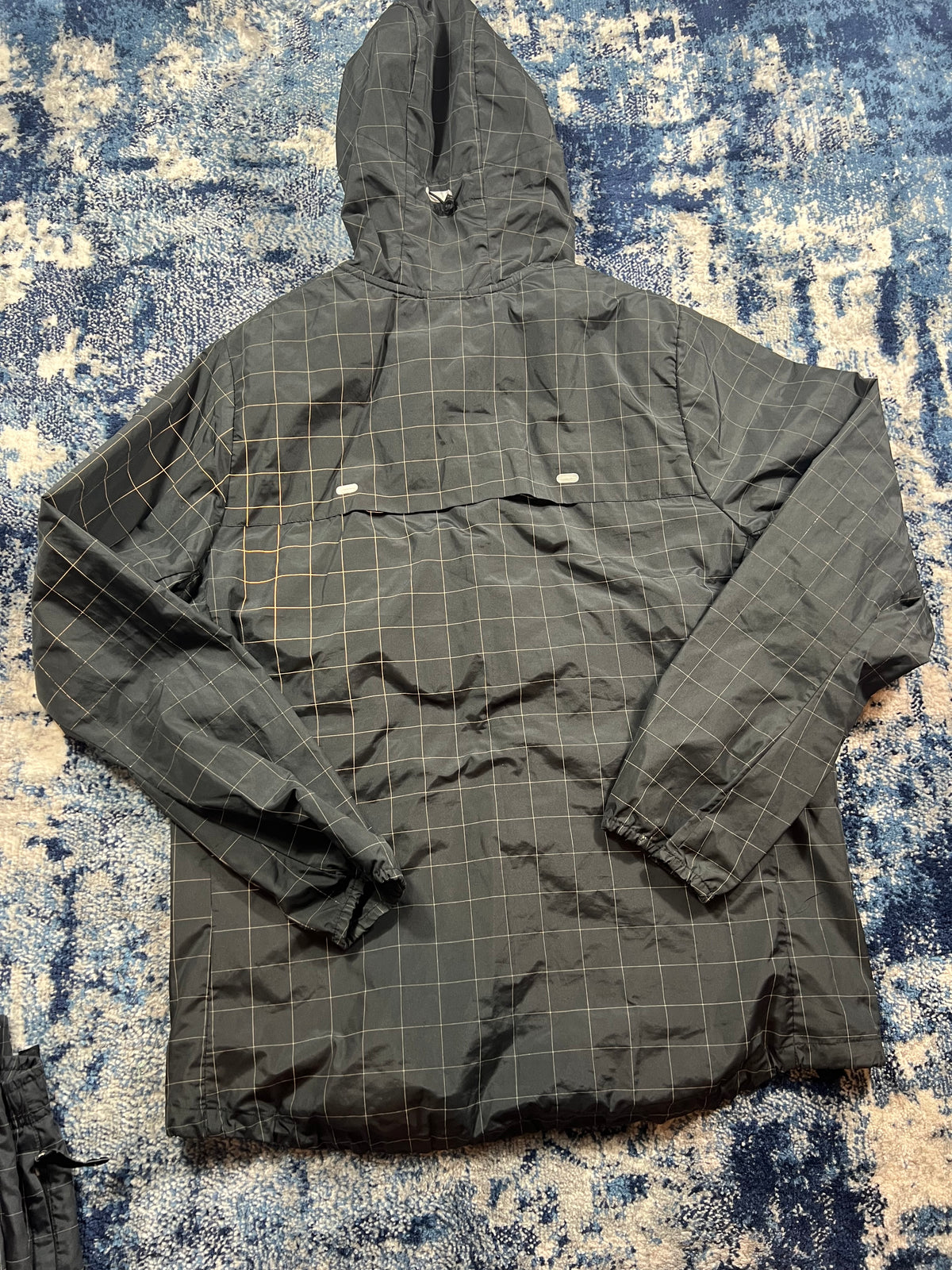 Nike 3M Reflective Windrunner & Lab Tracksuit Bottoms Set Black Men’s Large in Black, men's Large – detail view