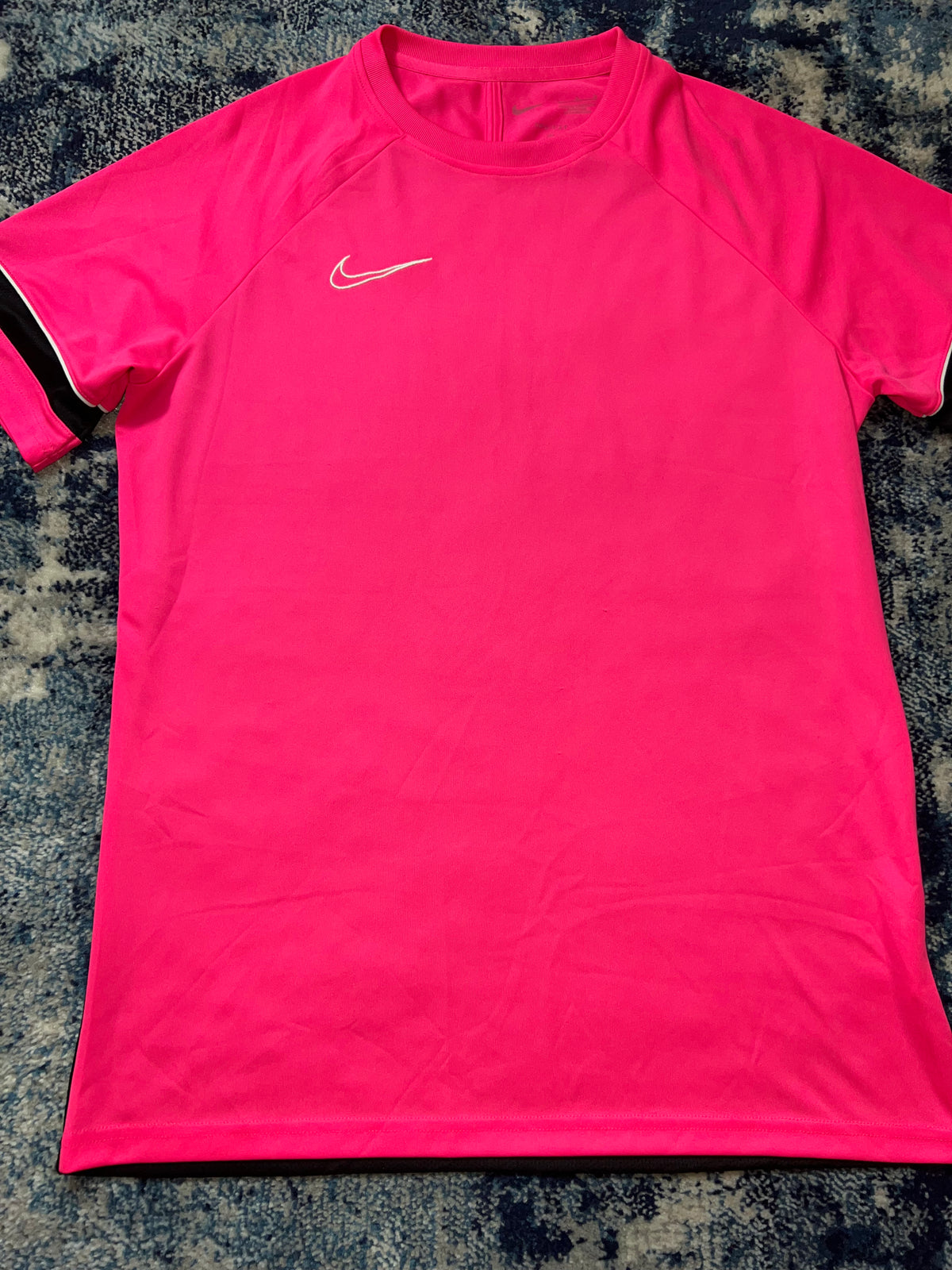 Nike Dri-FIT Academy T-Shirt & Shorts Training Set Pink Black Men’s Large – Pink / Black in Pink / Black, men's Large –…