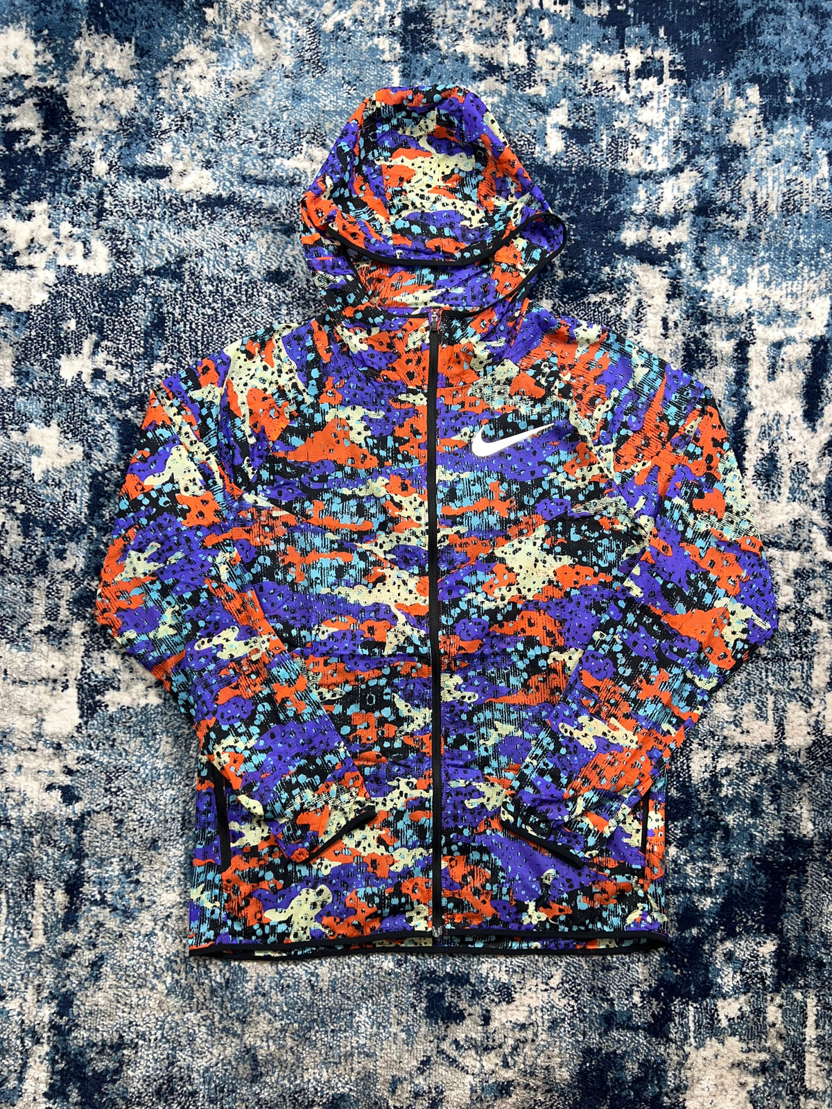 Nike Paintball Tiger Windrunner Jacket Multicolour Men’s Small in Multicolour, men's Mixed Sizes – front view