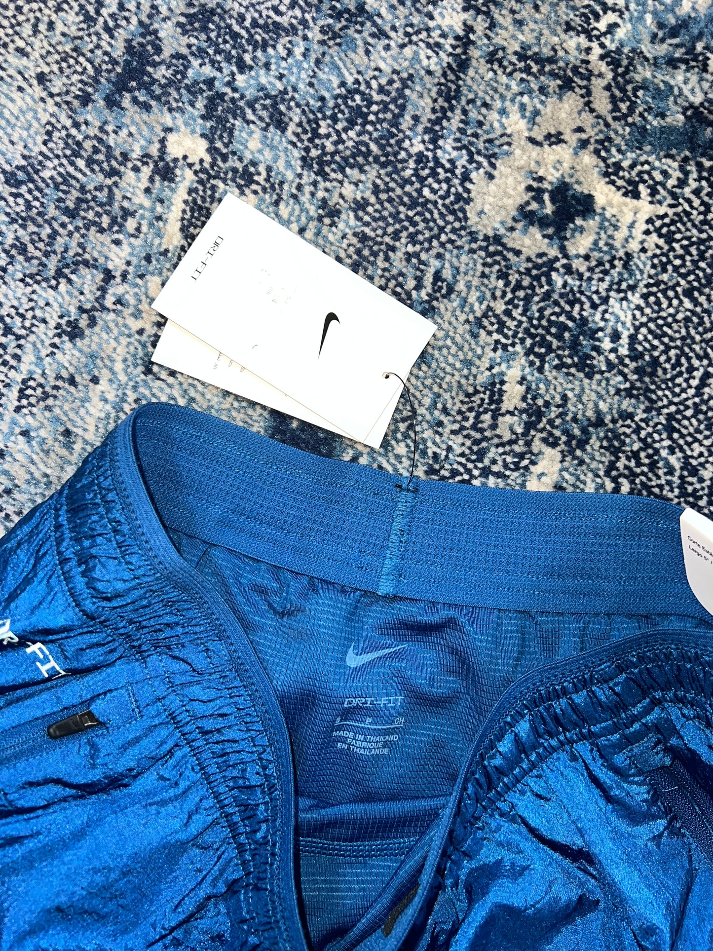 Nike Running Division 5” Shorts Blue Reflective Men’s Small Rare Unworn in Blue, men's Small – detail view