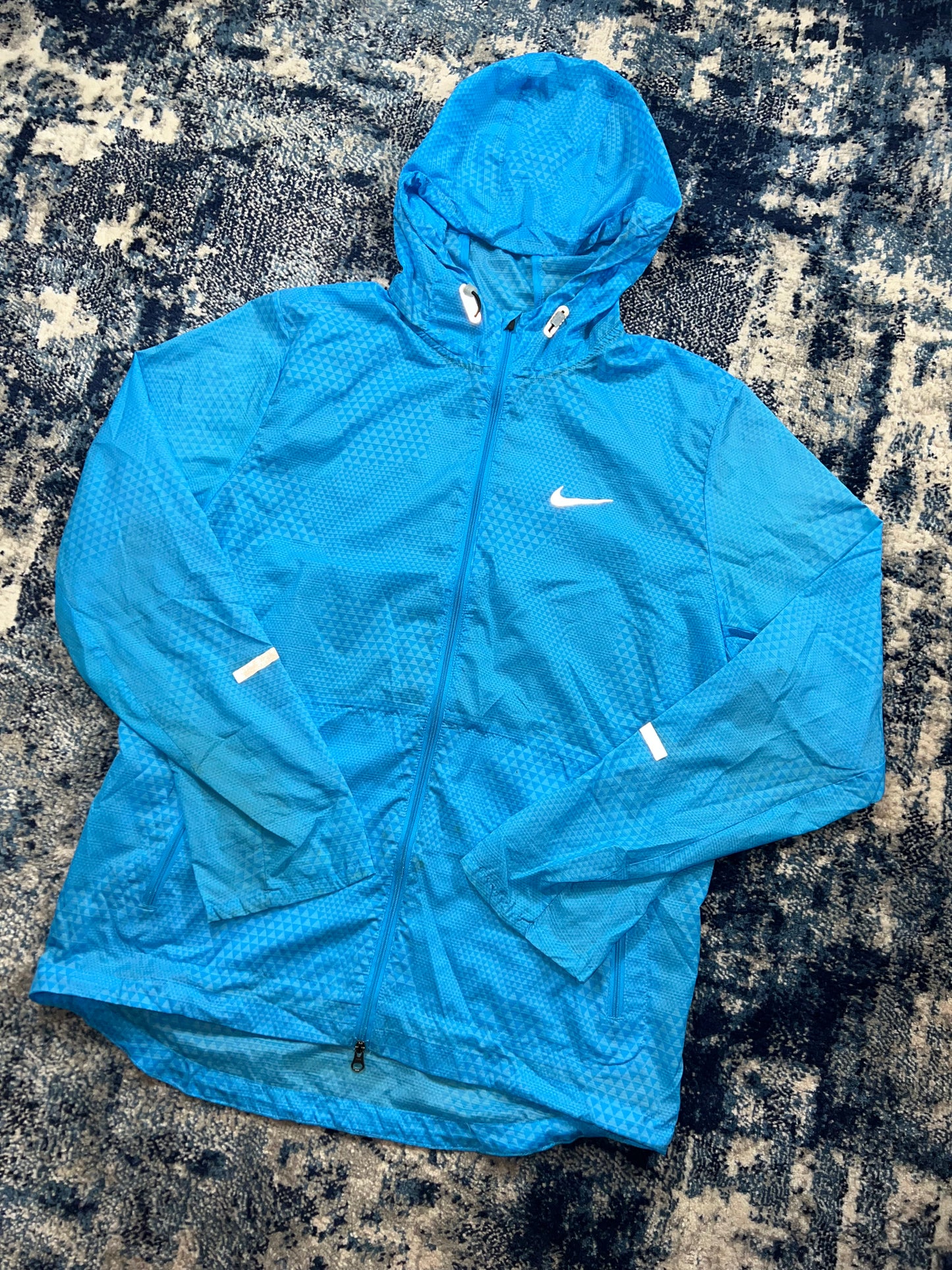 Nike Lightweight Reflective Windrunner Jacket Light Blue Men’s Medium in Light Blue, men's Mixed Sizes – alternate view