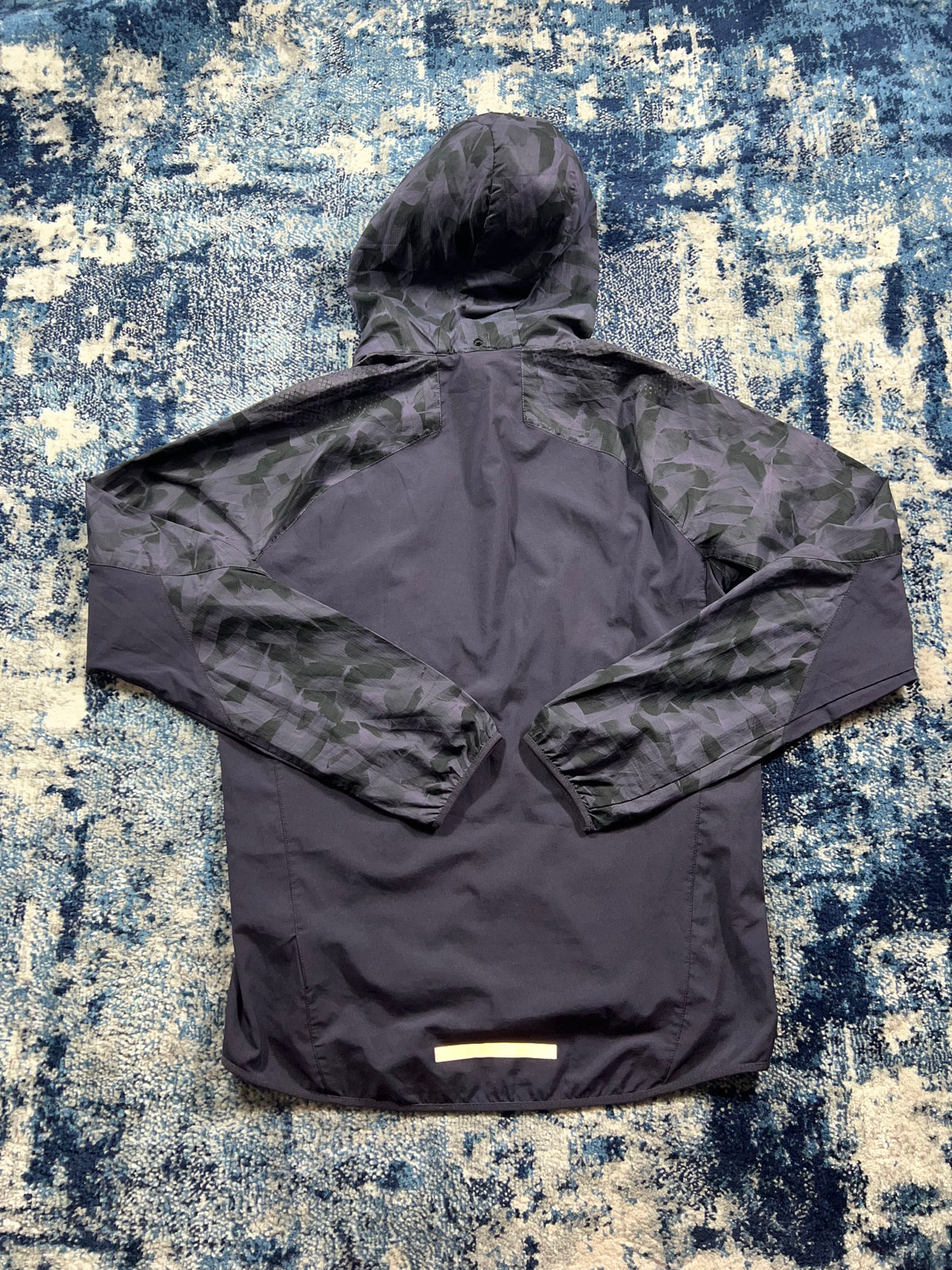Nike Kiger Feather Print Windrunner Jacket Purple Orange Men’s XS – Purple / Orange, Men's Extra Small in Purple / Orange…