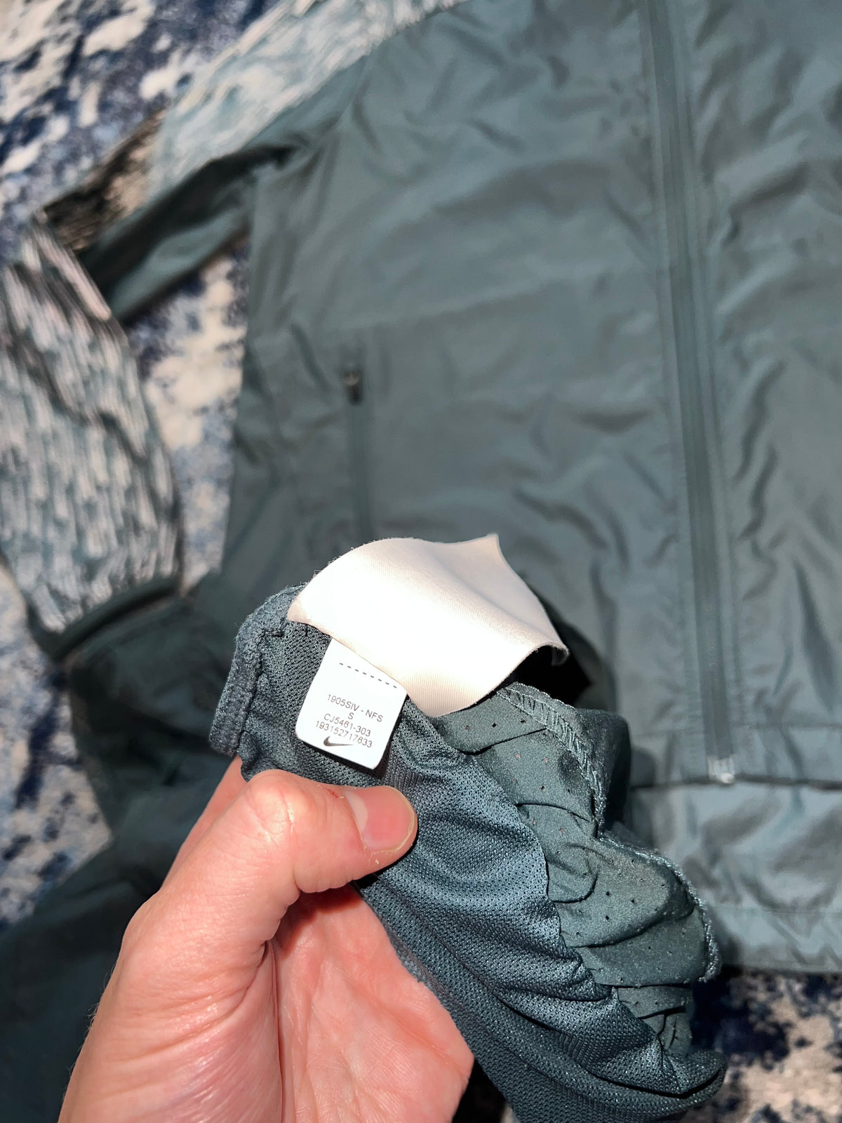 Nike Flash Windrunner & Reflective Just Do It Shorts Running Set Dark Green in Dark Green, men's Mixed Sizes – detail view