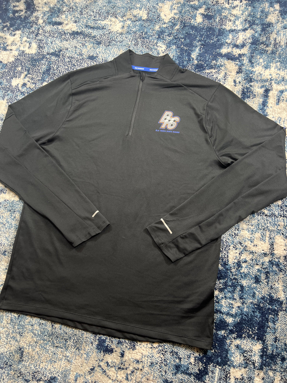 Nike Element BRS Running 1/4 Zip Black Reflective Men’s Medium in Black, men's Medium – alternate view
