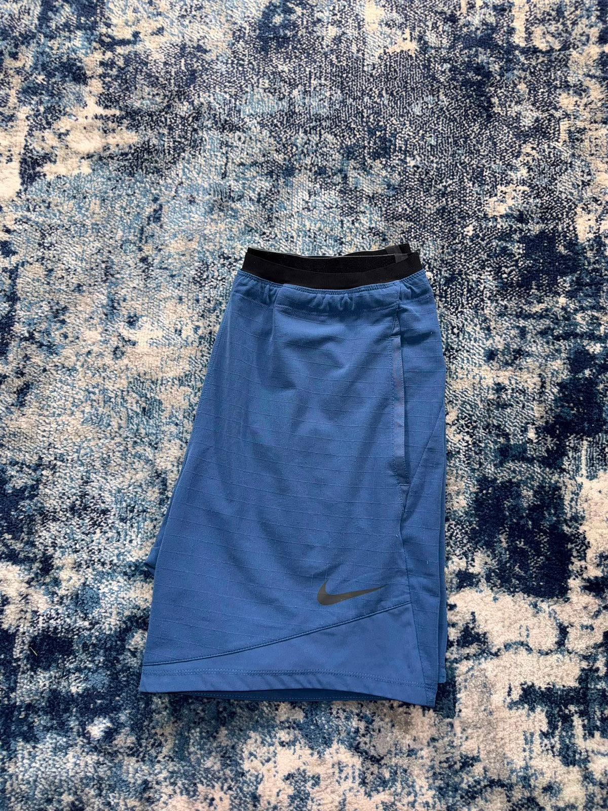 Nike Pro Dri-FIT 7” Shorts Blue Men’s Medium in Blue, men's Medium – front view
