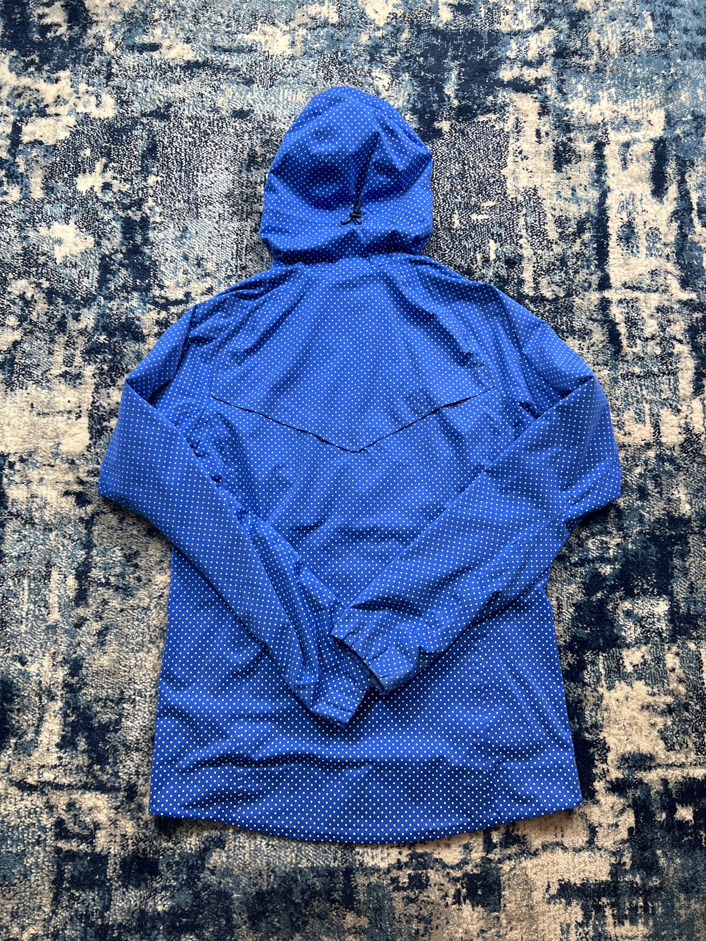 Nike Flash Storm-FIT Jacket Blue All Over Reflective Men’s Small in Blue, men's Small – detail view