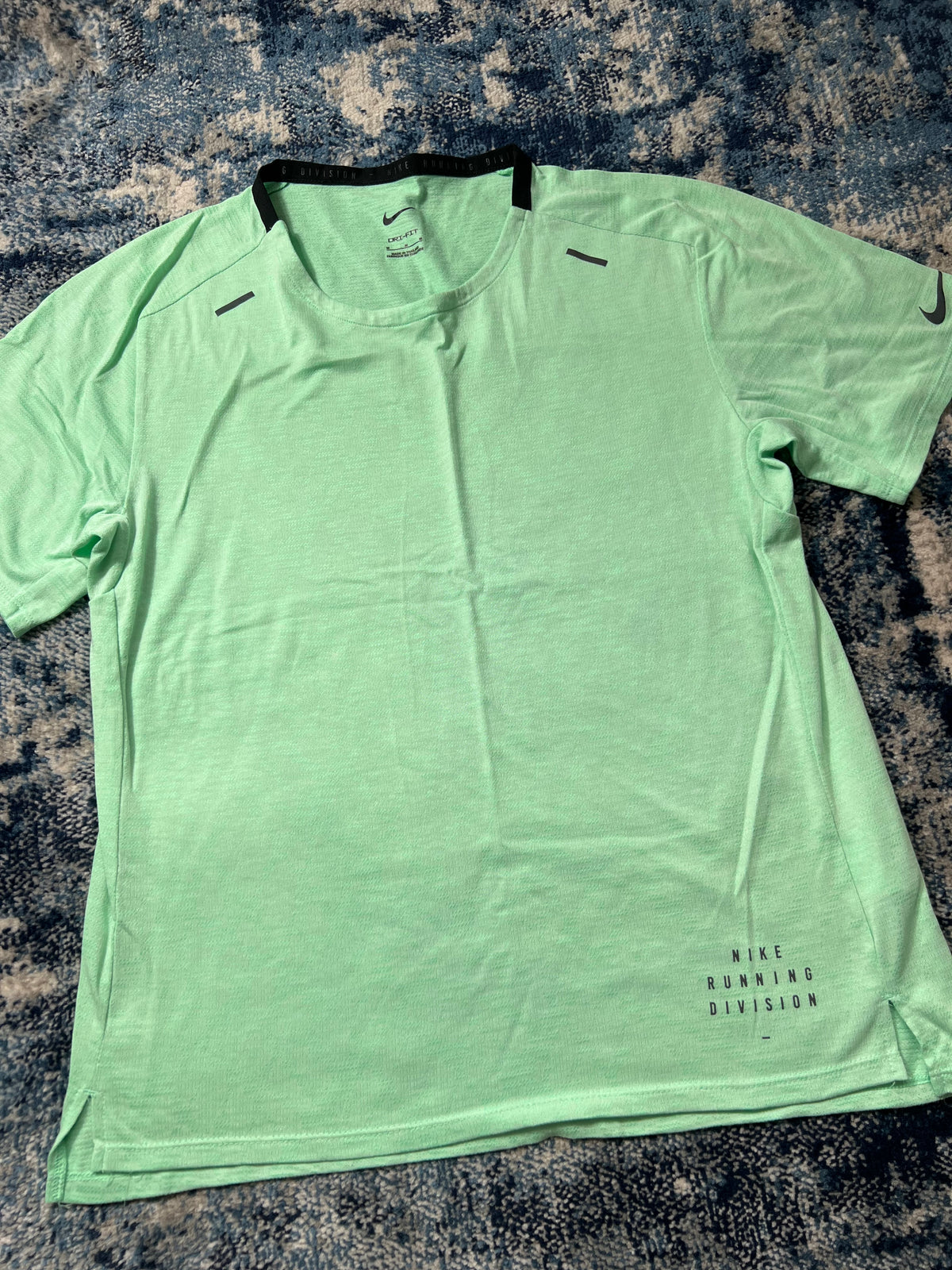 Nike Running Division TechKnit Miler T-Shirt & Challenger Shorts Set Mint Green in Mint Green, men's Mixed Sizes –…