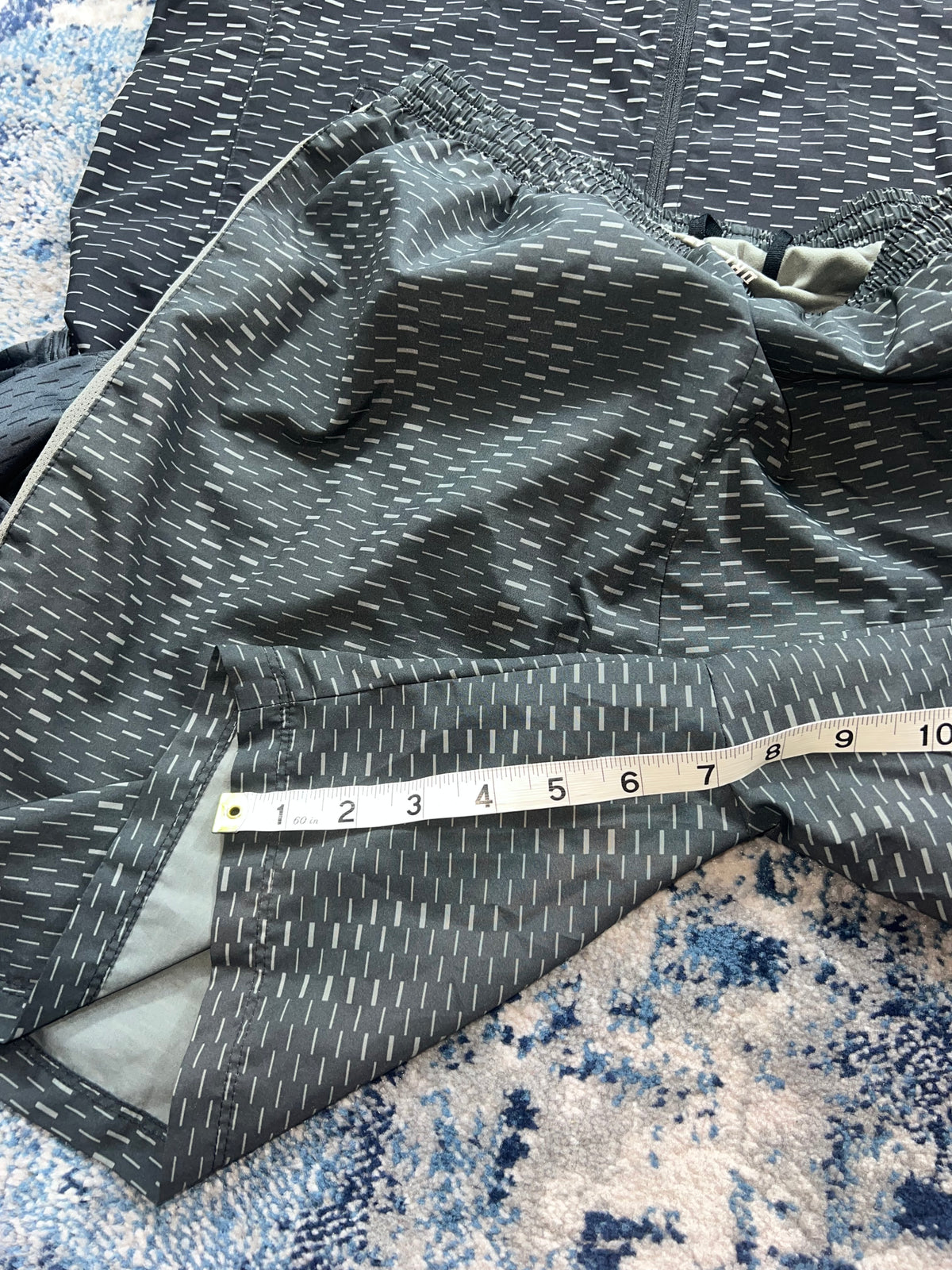 Nike Digital Camo Racer Fuse 3 Piece Tracksuit Set Grey Men’s Medium in Grey, men's Mixed Sizes – detail view