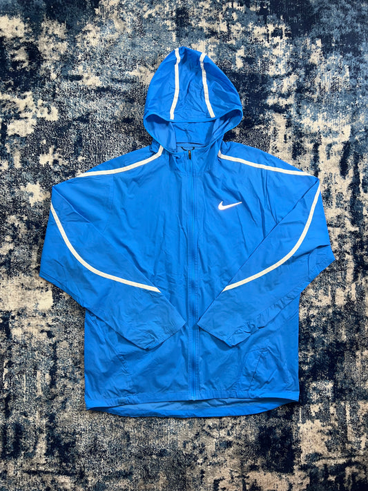 Nike Impossibly Lightweight Windrunner Jacket Blue White Men’s Large – Blue / White in Blue / White, men's Mixed Sizes –…