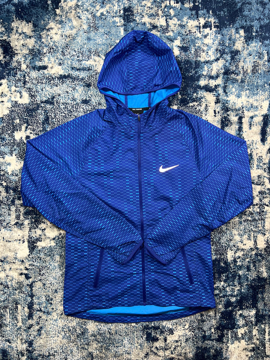 Nike Racer Fuse Digital Dash Windrunner Jacket Royal Blue Men’s Extra Small in Royal Blue, men's Mixed Sizes – front view