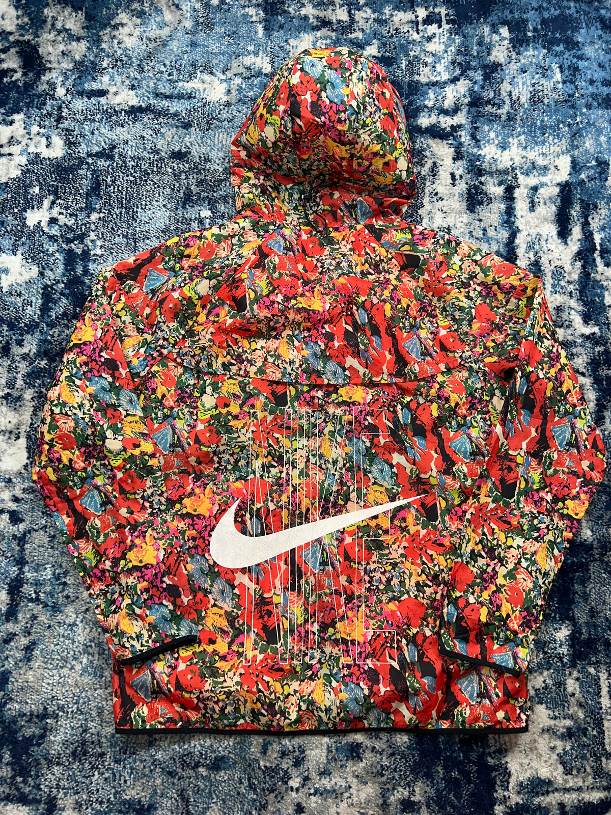 Nike Floral Windrunner Jacket Reflective Men’s Medium Rare Limited Edition – Multicolour Floral in Multicolour Floral…