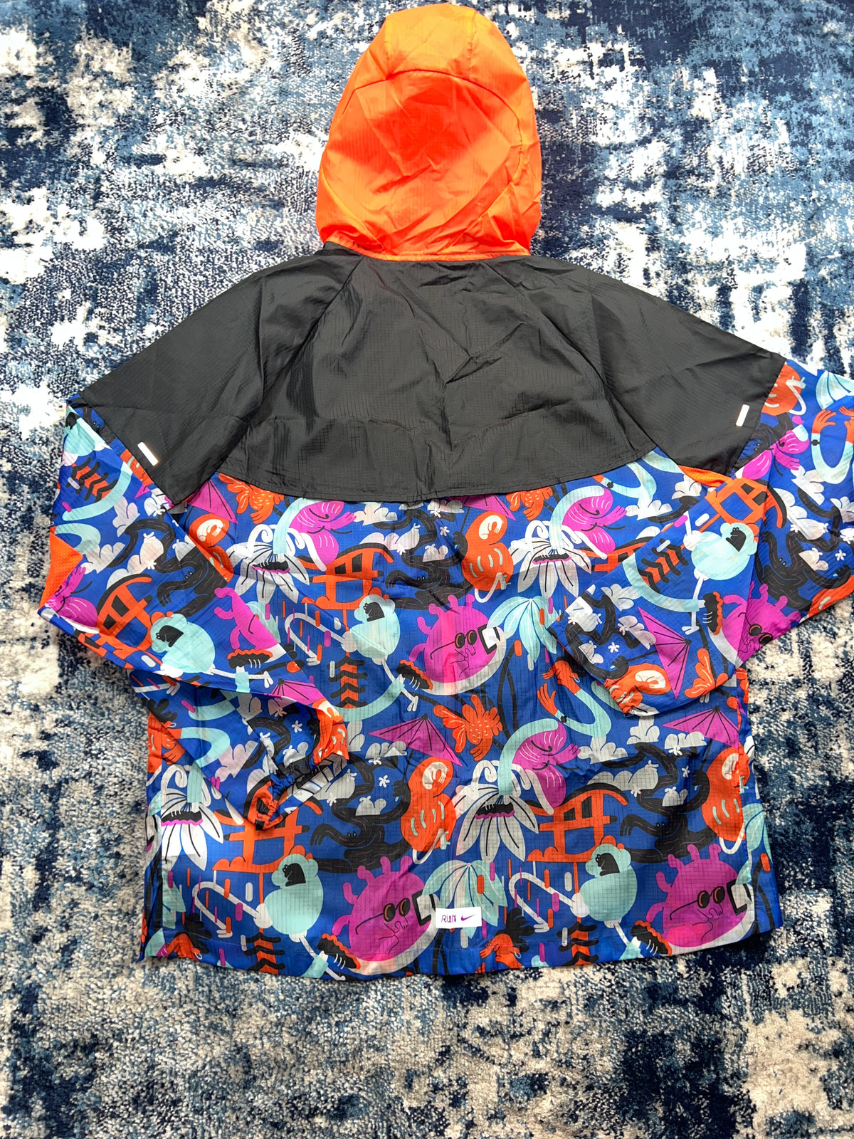 Nike Cartoon Tokyo Windrunner Jacket & T-Shirt Set Multicolour Black Men’s Large – Multicolour / Black in Multicolour /…