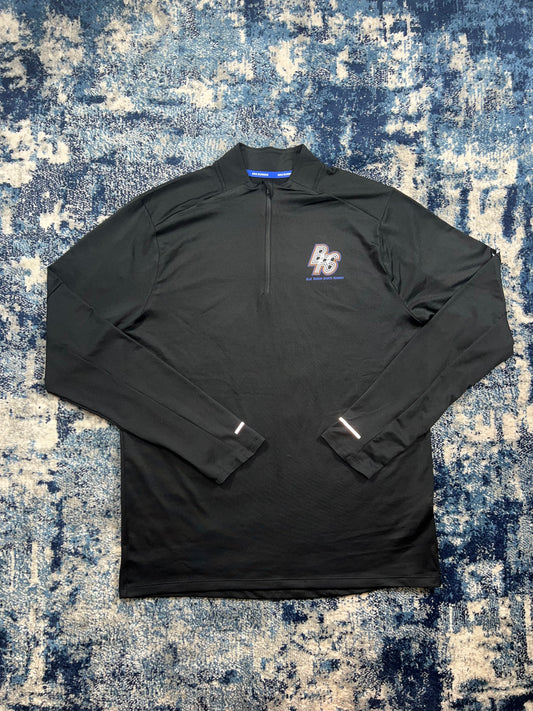 Nike Element BRS Running 1/4 Zip Black Reflective Men’s Medium in Black, men's Medium – front view