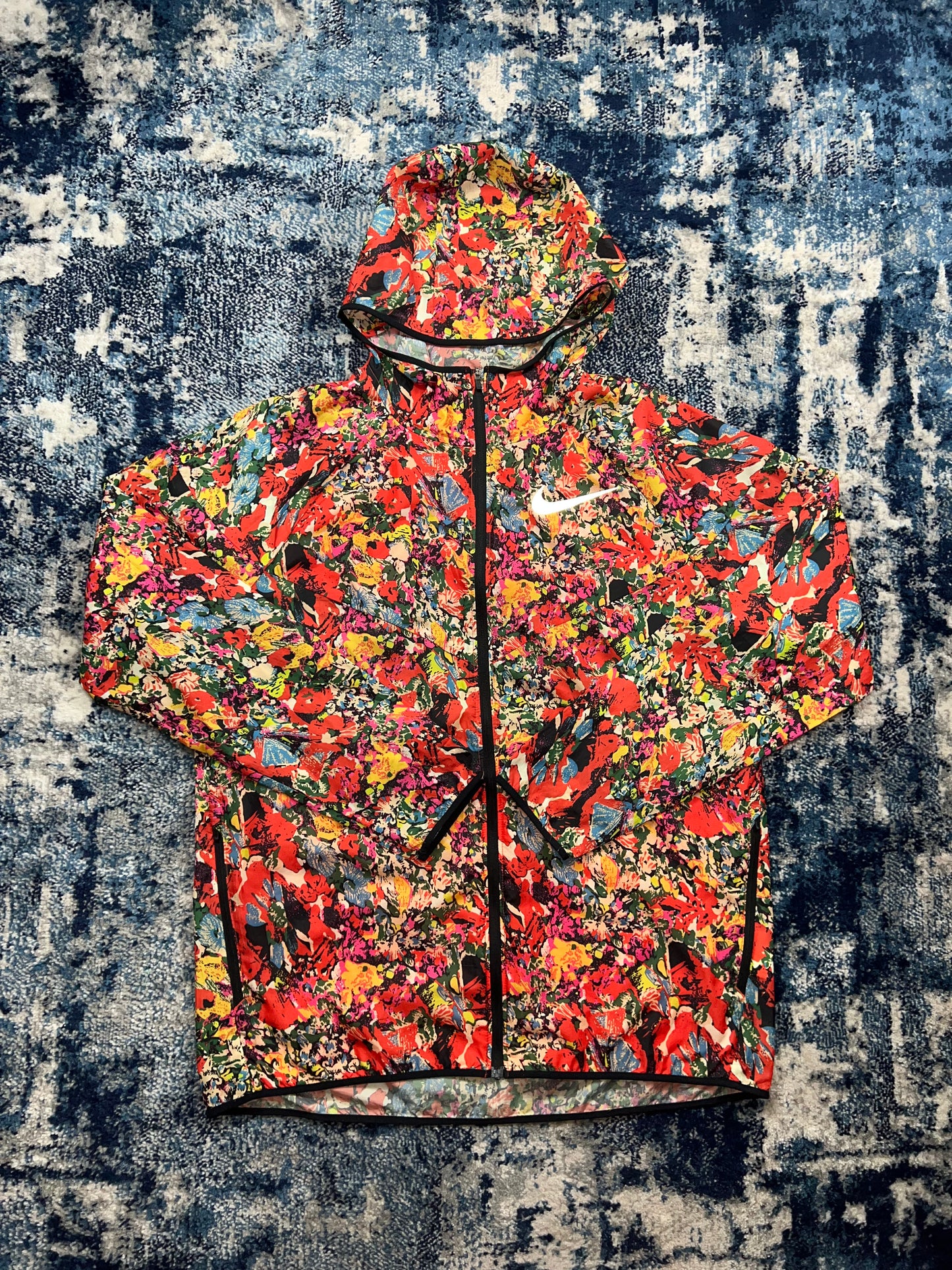 Nike Floral Windrunner Jacket Reflective Men’s Medium Rare Limited Edition – Multicolour Floral in Multicolour Floral…