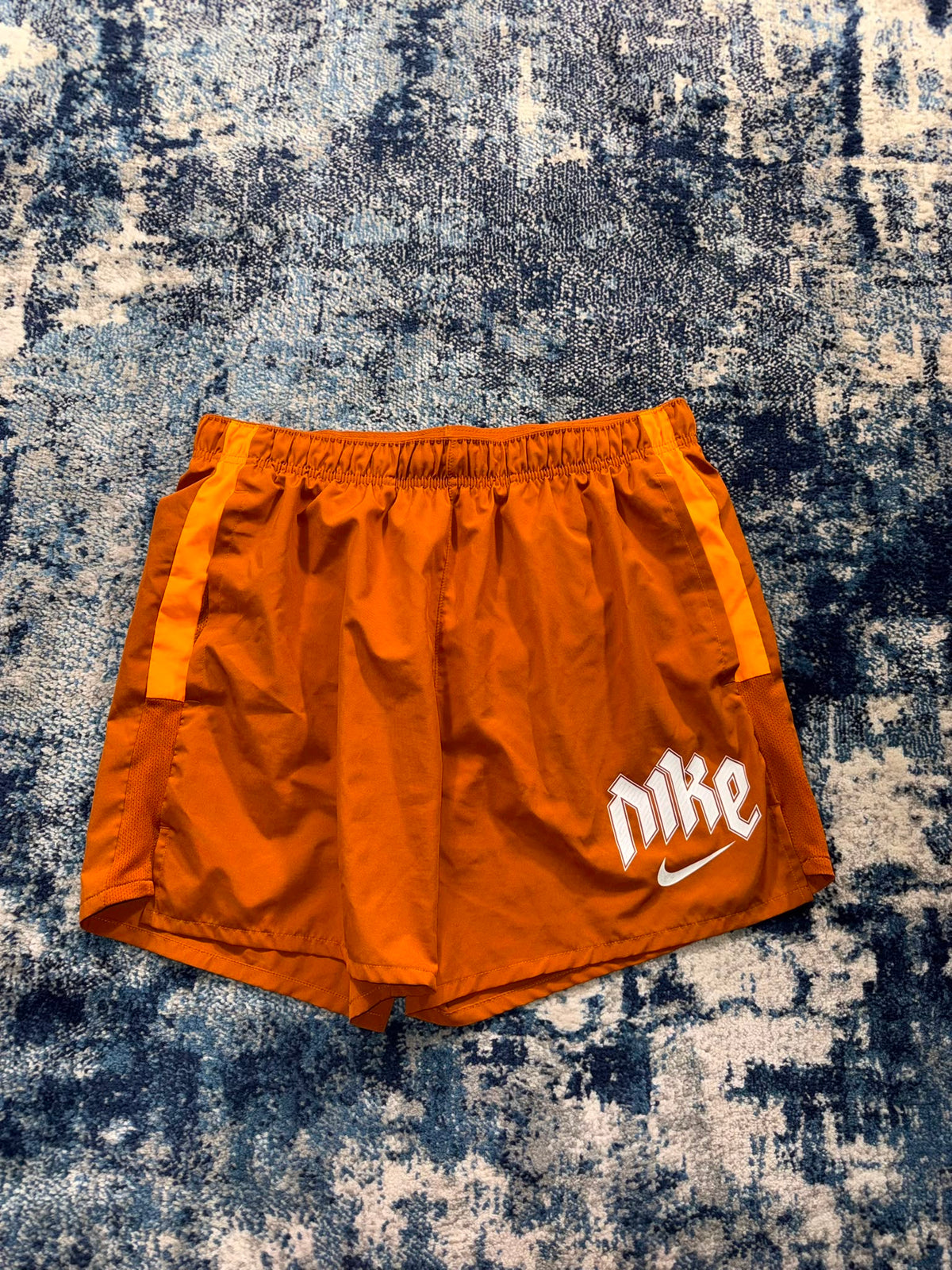 Nike Running Division Dri-FIT Challenger 5” Shorts Burnt Orange Men’s Medium – Orange / Burnt Orange in Orange / Burnt…