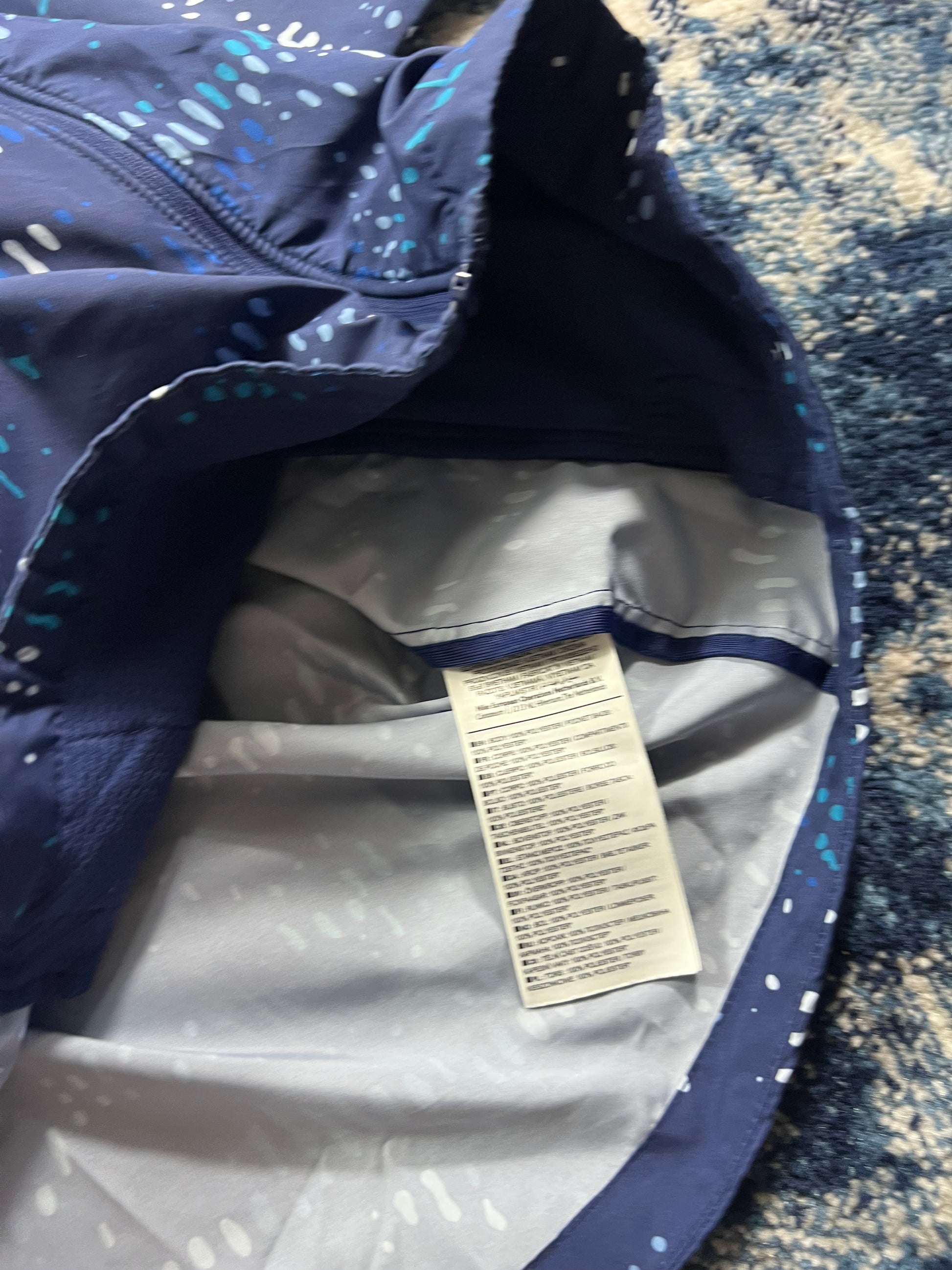Nike Digital Windrunner Jacket Blue Reflective Medium Men’s Running Festival in Blue, men's Medium – detail view