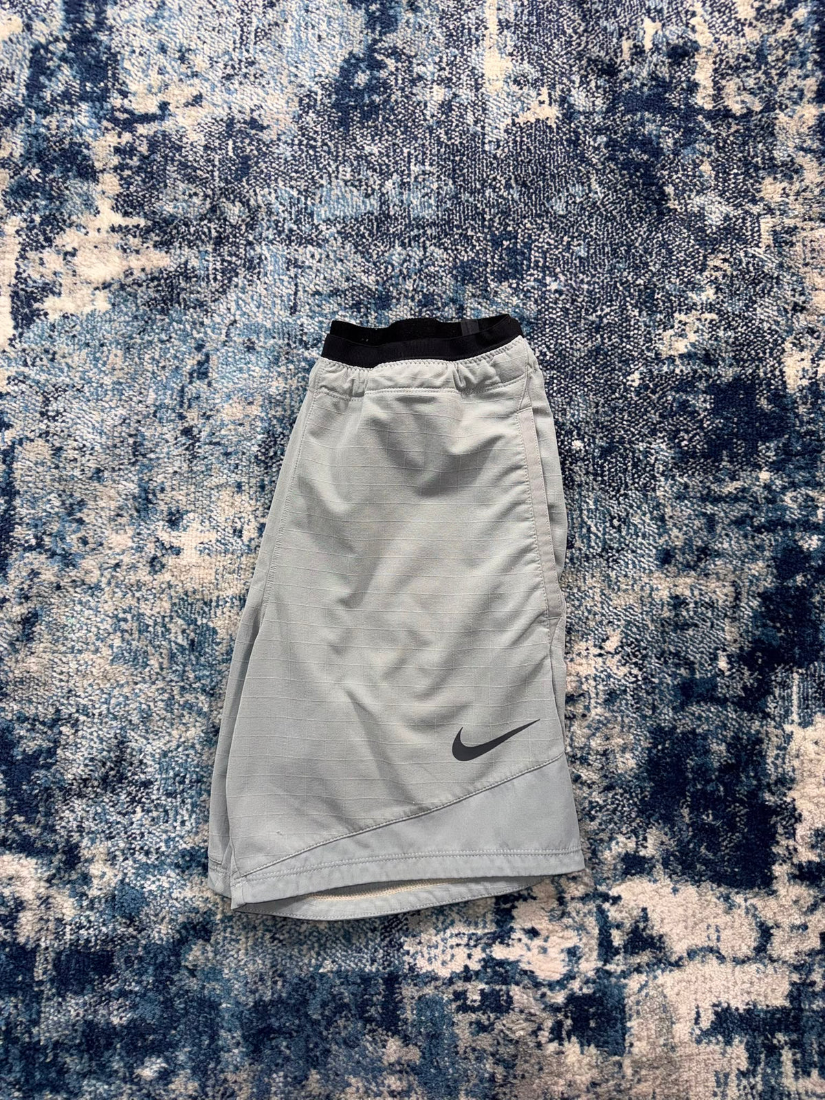 Nike Pro Dri-FIT 7” Shorts Grey Black Men’s Small – Grey / Black in Grey / Black, men's Small – front view