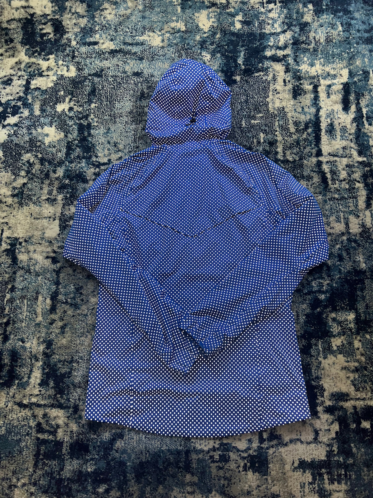 Nike Flash Storm-FIT Jacket Blue All Over Reflective Men’s Small in Blue, men's Small – detail view