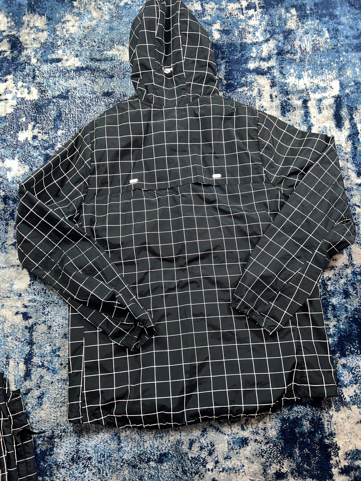 Nike 3M Reflective Windrunner & Lab Tracksuit Bottoms Set Black Men’s Large in Black, men's Large – detail view