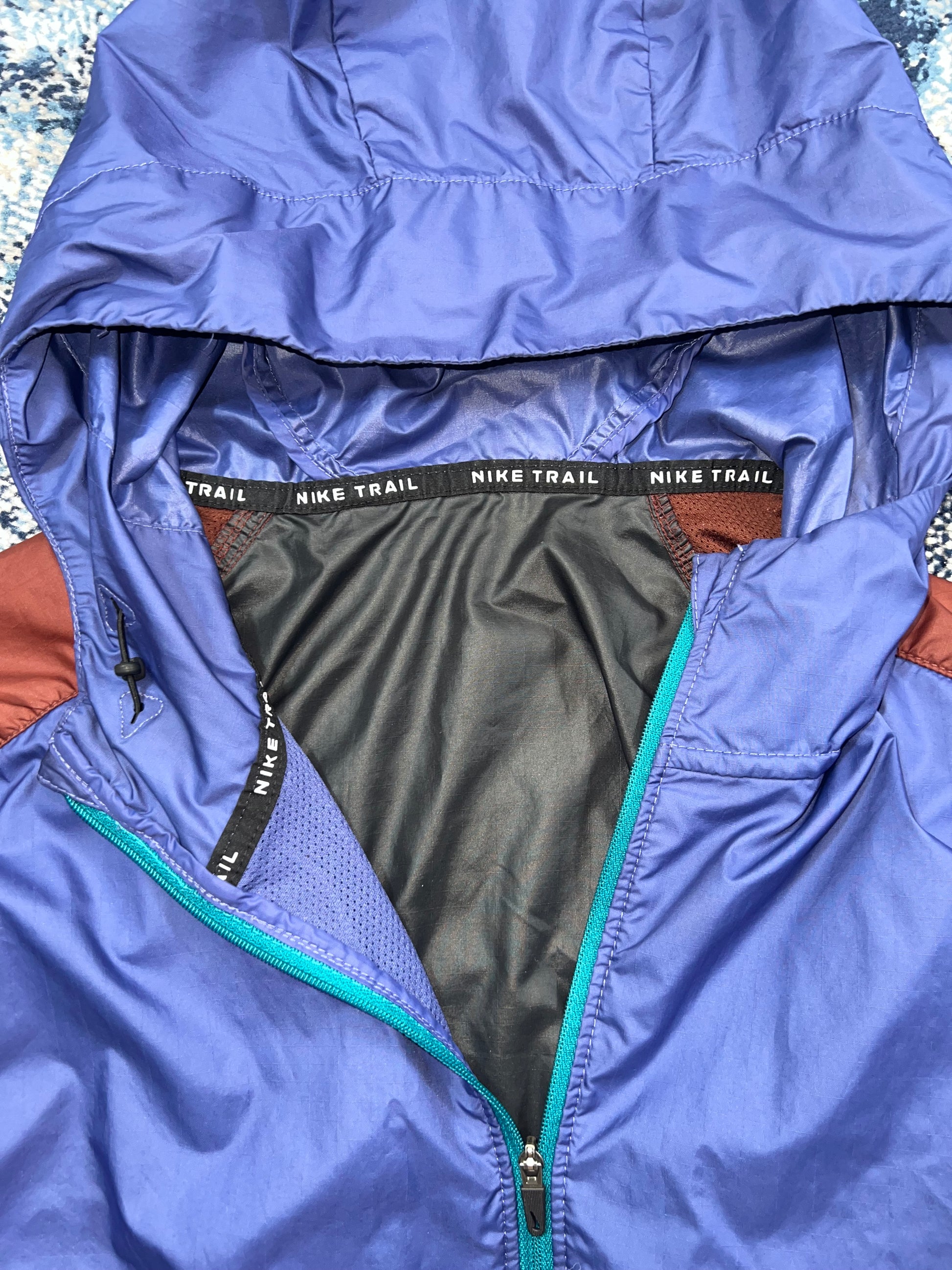 Nike Trail Storm-FIT Windrunner Jacket Burgundy Black Men’s Large – Burgundy / Black in Burgundy / Black, men's Large –…