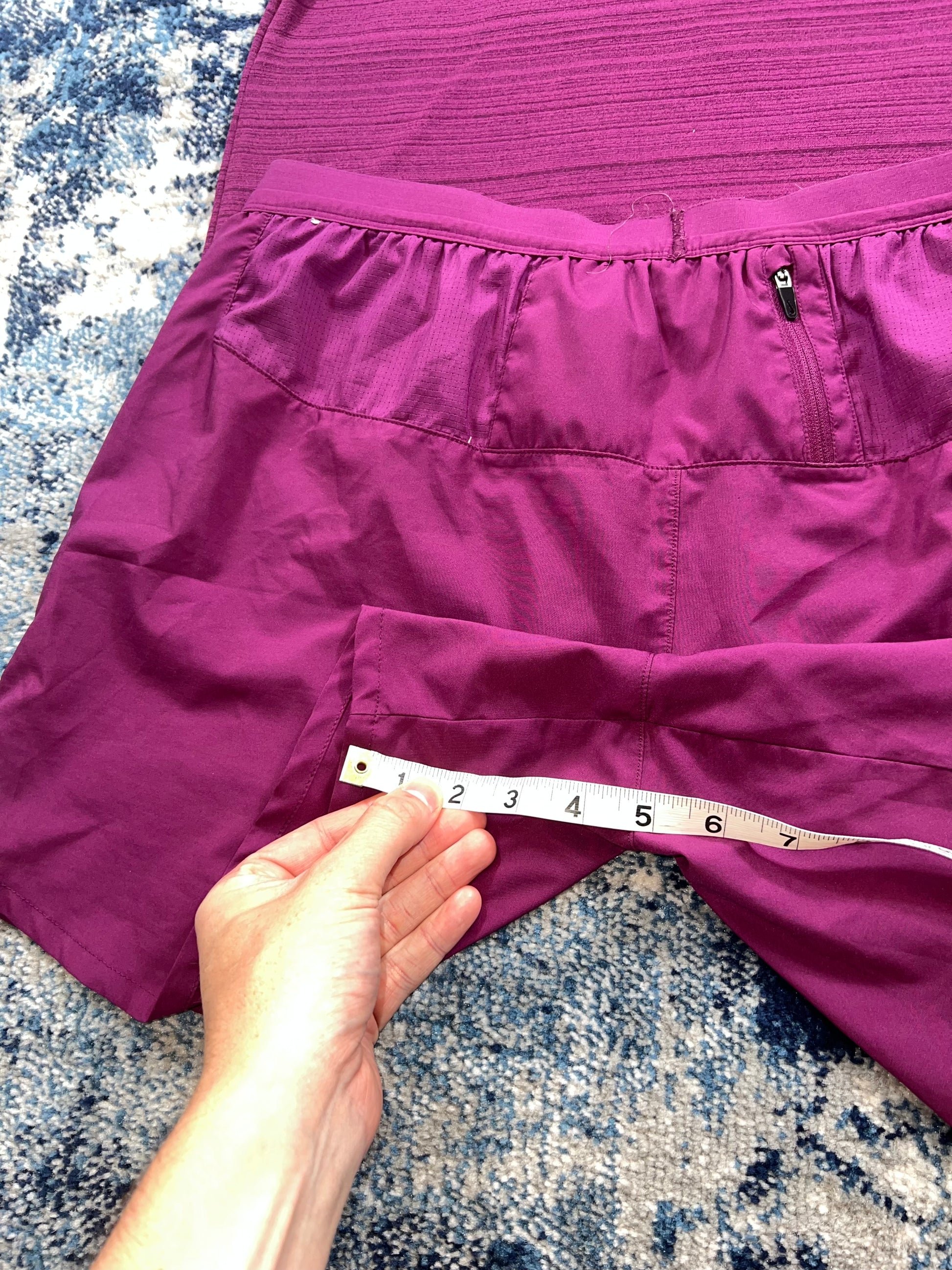 Nike Miler T-Shirt & Flex Stride 5” Shorts Running Gym Set Sangria Purple Men’s M/L – Sangria Purple / Red in Sangria…