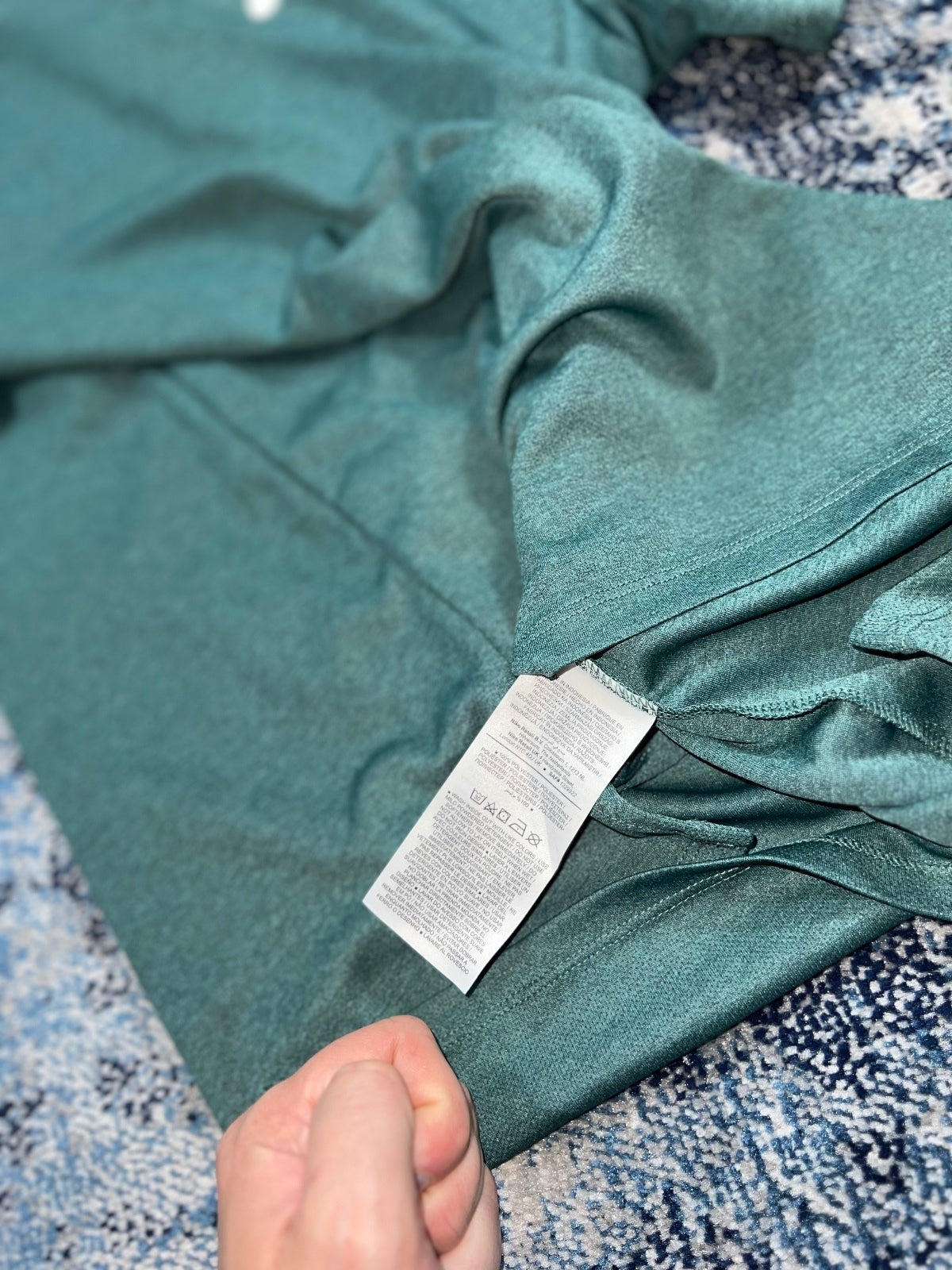 Nike Miler T Shirt / Challenger Shorts Running Gym Set – Teal Green / Grey, Men's Medium in Teal Green / Grey, men's Medium…