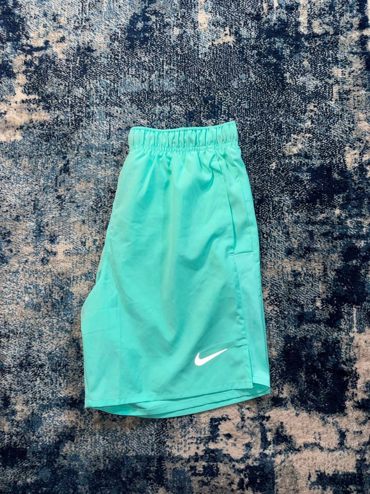 Nike Dri Fit Challenger Shorts – Mint, Men's Small in Mint, men's Small – front view