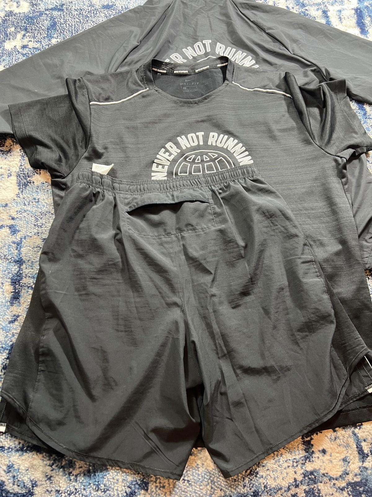 Nike Wildrun Rare 3 Piece Tracksuit – Black, Men's Medium in Black, men's Medium – detail view
