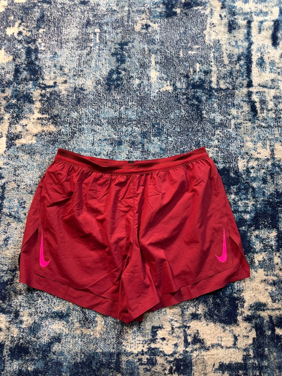 Nike Racing Aeroswift 4” Running Shorts – Purple, Men's XL in Purple, men's XL – front view