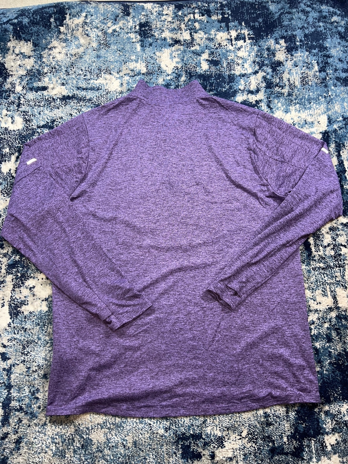 Nike Running Element 1/4 Zip – Purple, Men's Large in Purple, men's Large – detail view