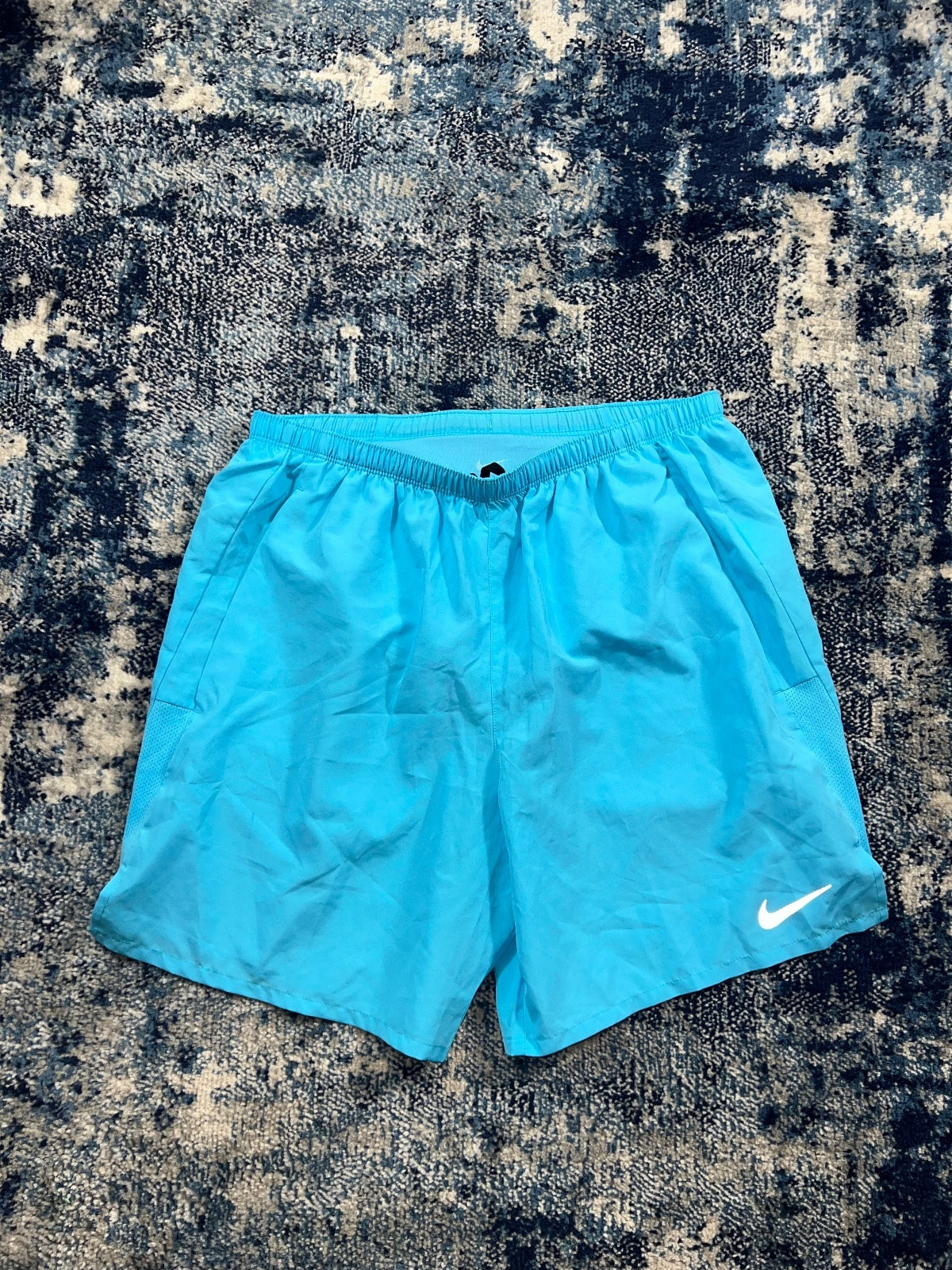 Nike Dri Fit Challenger Shorts – LightBlue, Men's Medium in LightBlue, men's Medium – alternate view