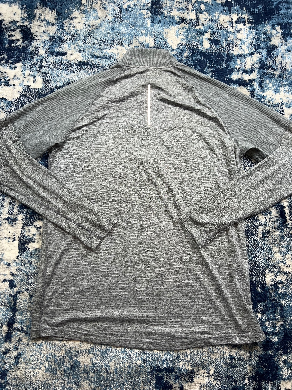Nike Running Element 1/4 Zip – Gray, Men's Large in Gray, men's Large – detail view