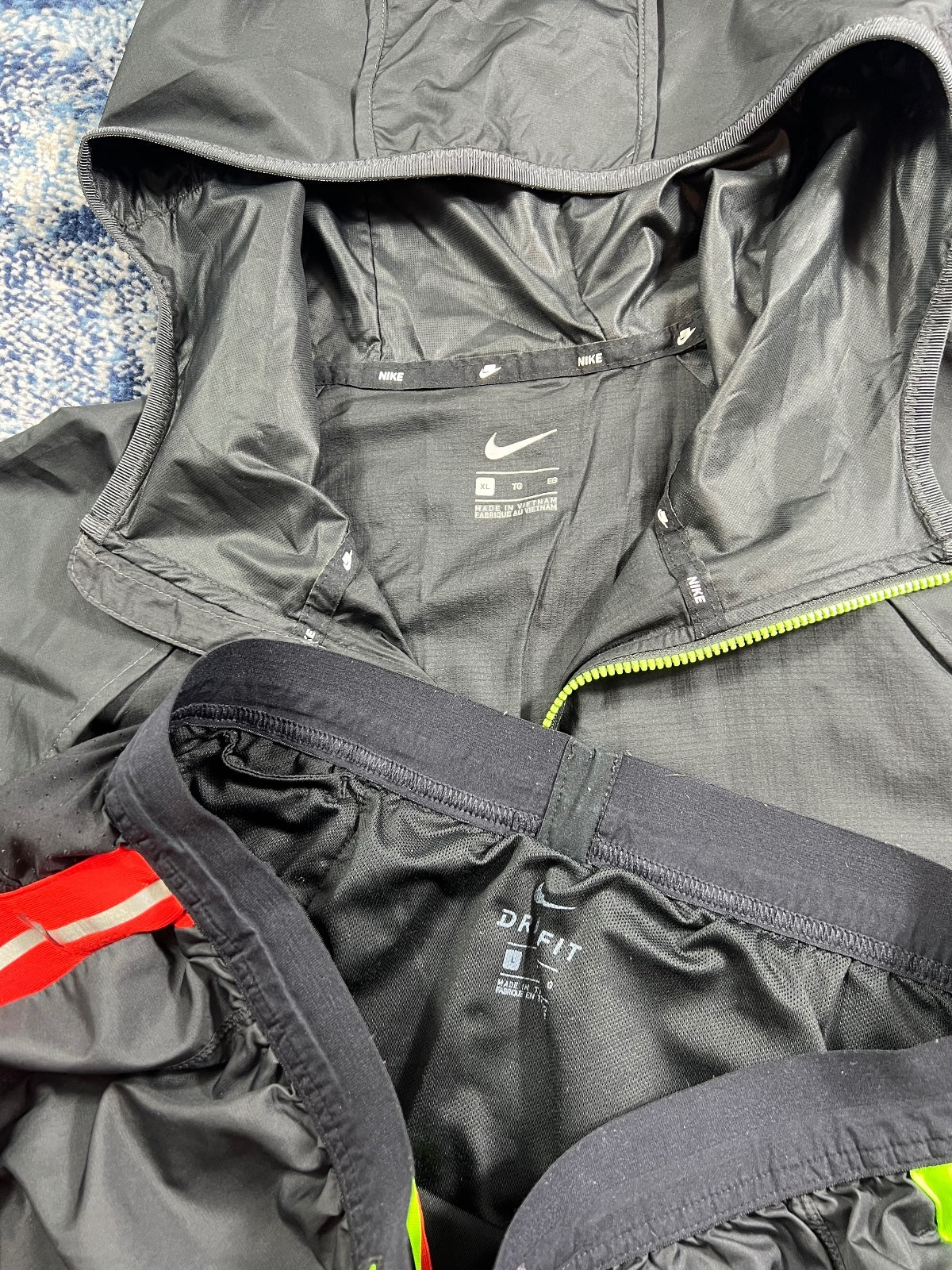Nike Wildrun Meekz Windrunner / Flex Stride Shorts Tracksuit Set – Multi, Men's Large in Multi, men's Large – detail view