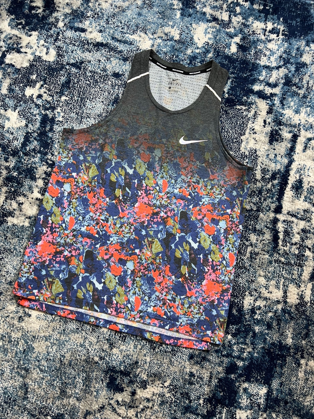 Nike Rare Floral Miler Rise 365 Running Vest Tank - product image
