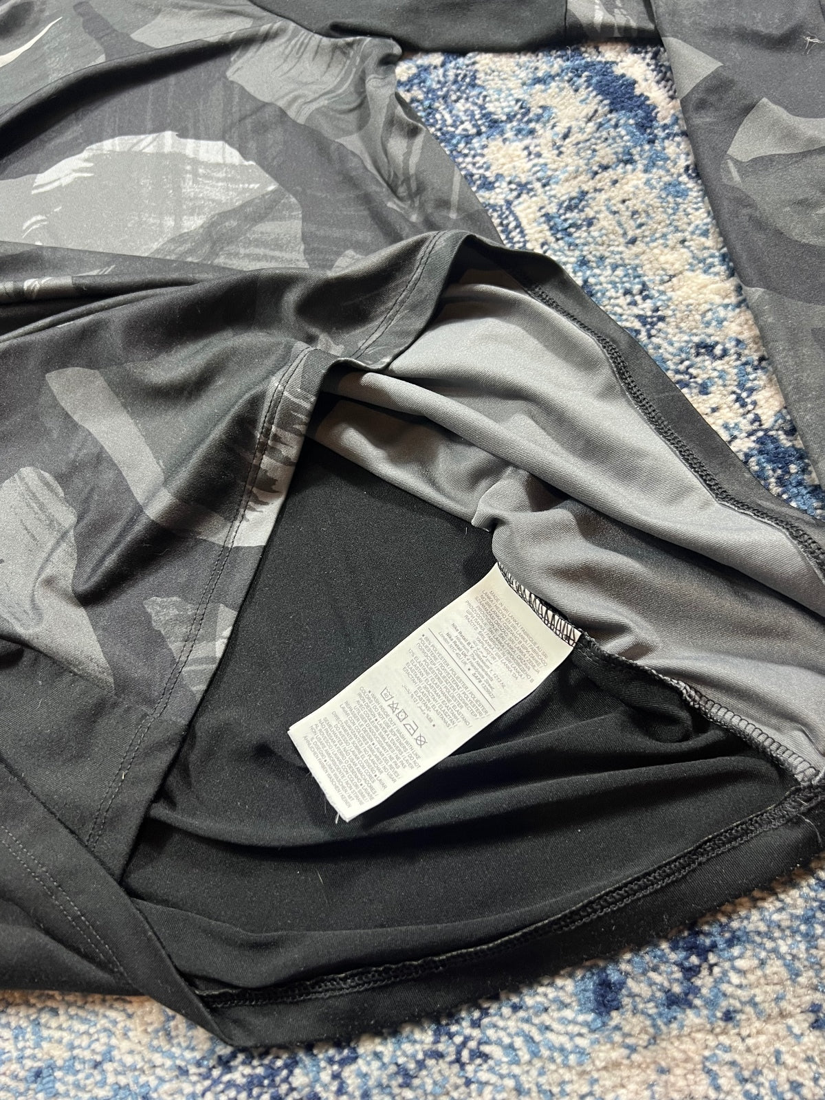 Nike Camo Element 1/4 Zip / Challenger Shorts Running Gym Tracksuit Set – Gray, Men's Medium in Gray, men's Medium – detail…