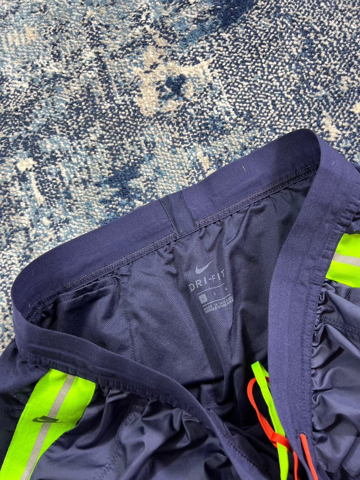 Nike Wildrun Meekz Flex Stride Shorts – Navy, Men's Large in Navy, men's Large – alternate view
