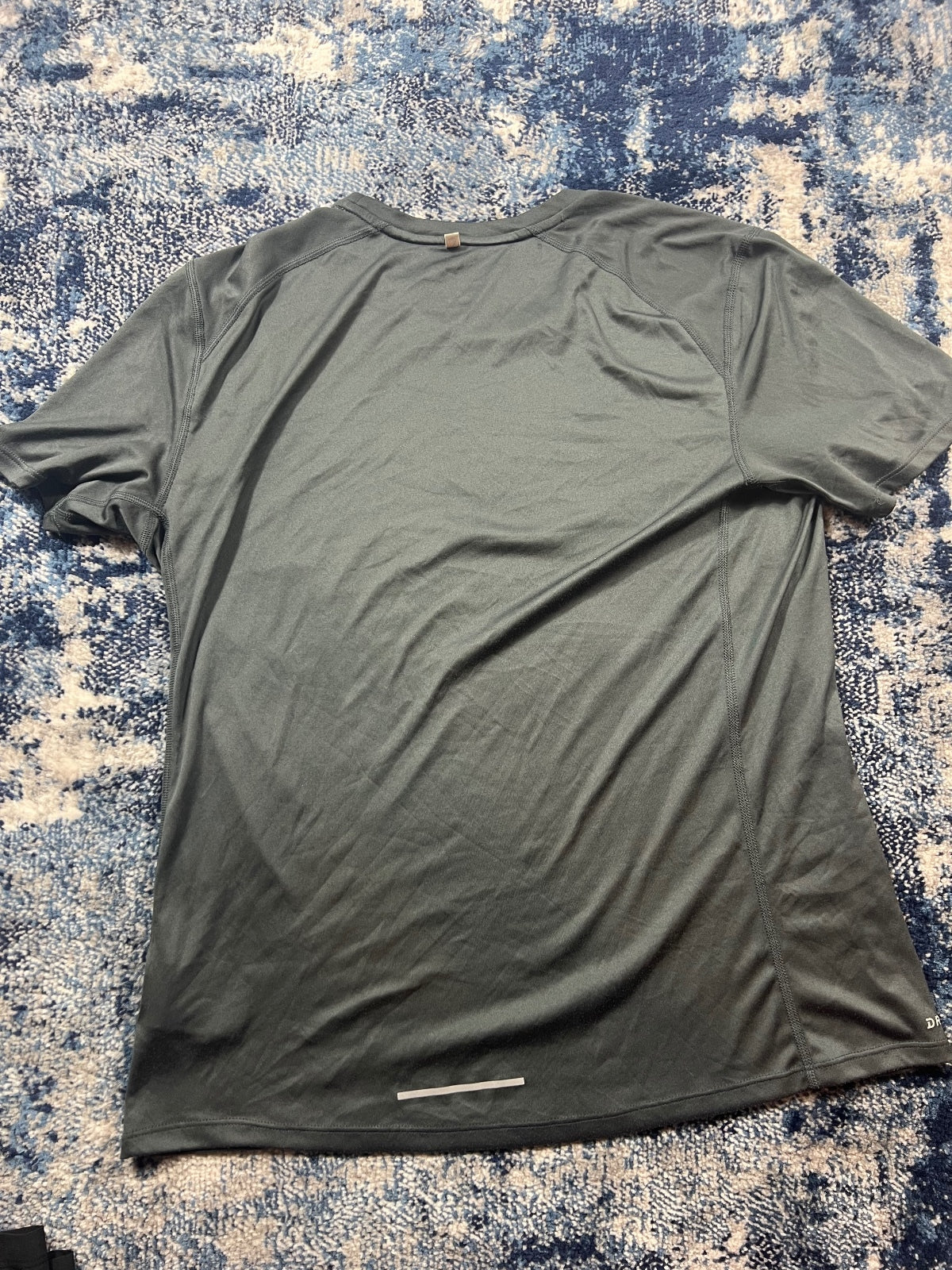 Nike Tech Knit Miler T Shirt / Challenger Dri Fit Shorts Set – Gray, Men's Medium in Gray, men's Medium – detail view