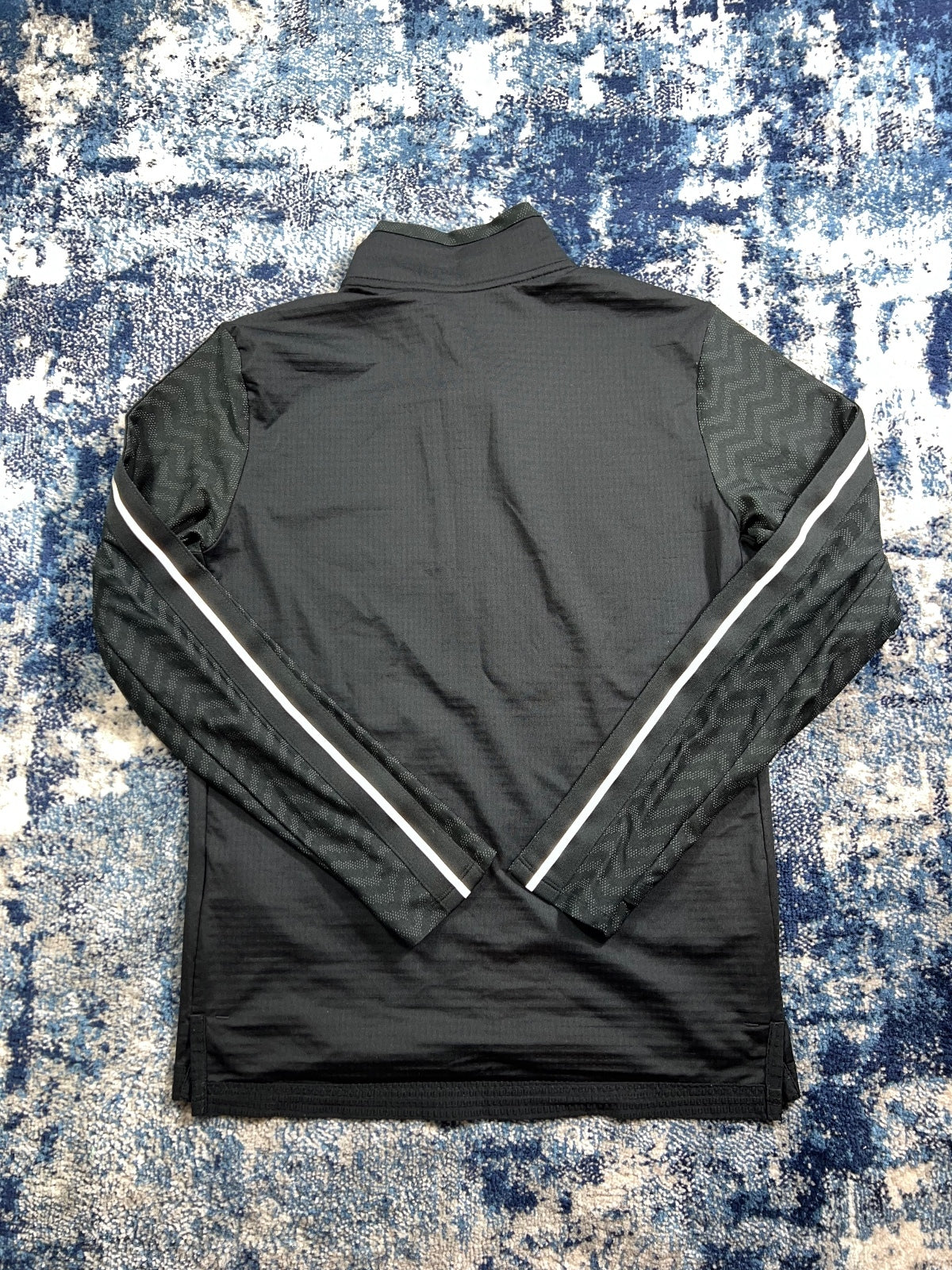 Nike Wild Run Element 1/4 Zip – Black, Men's Small in Black, men's Small – detail view